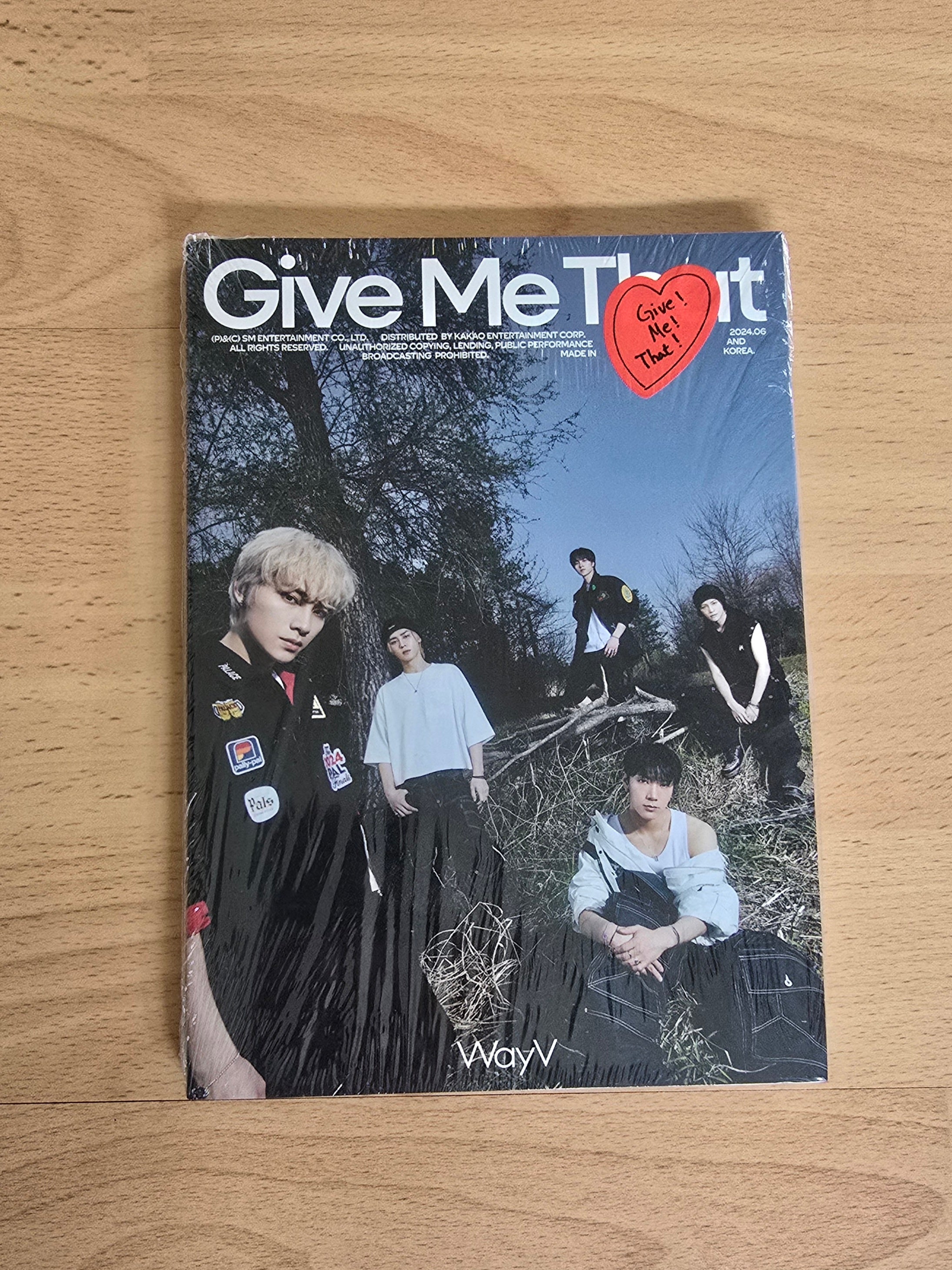 WayV Give Me That Photobook Version