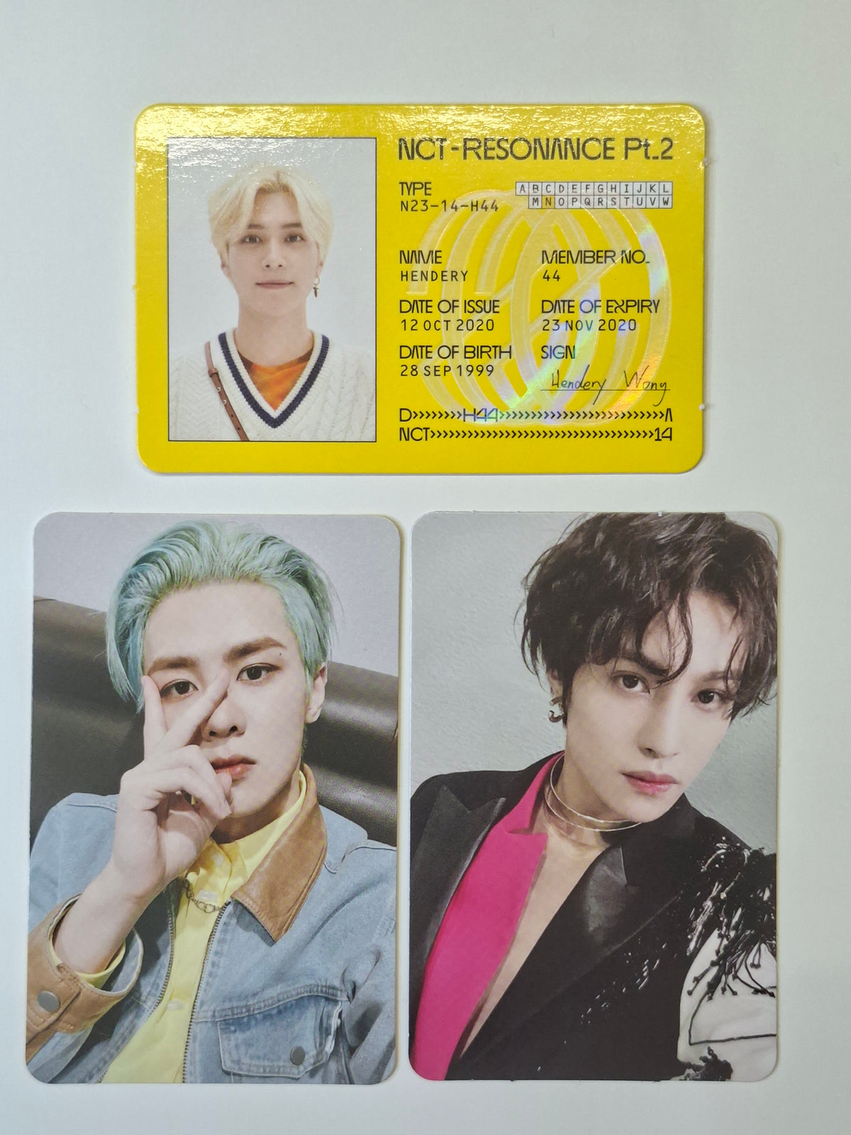 NCT Resonance Pt.2 (Wayv) Album Photocard