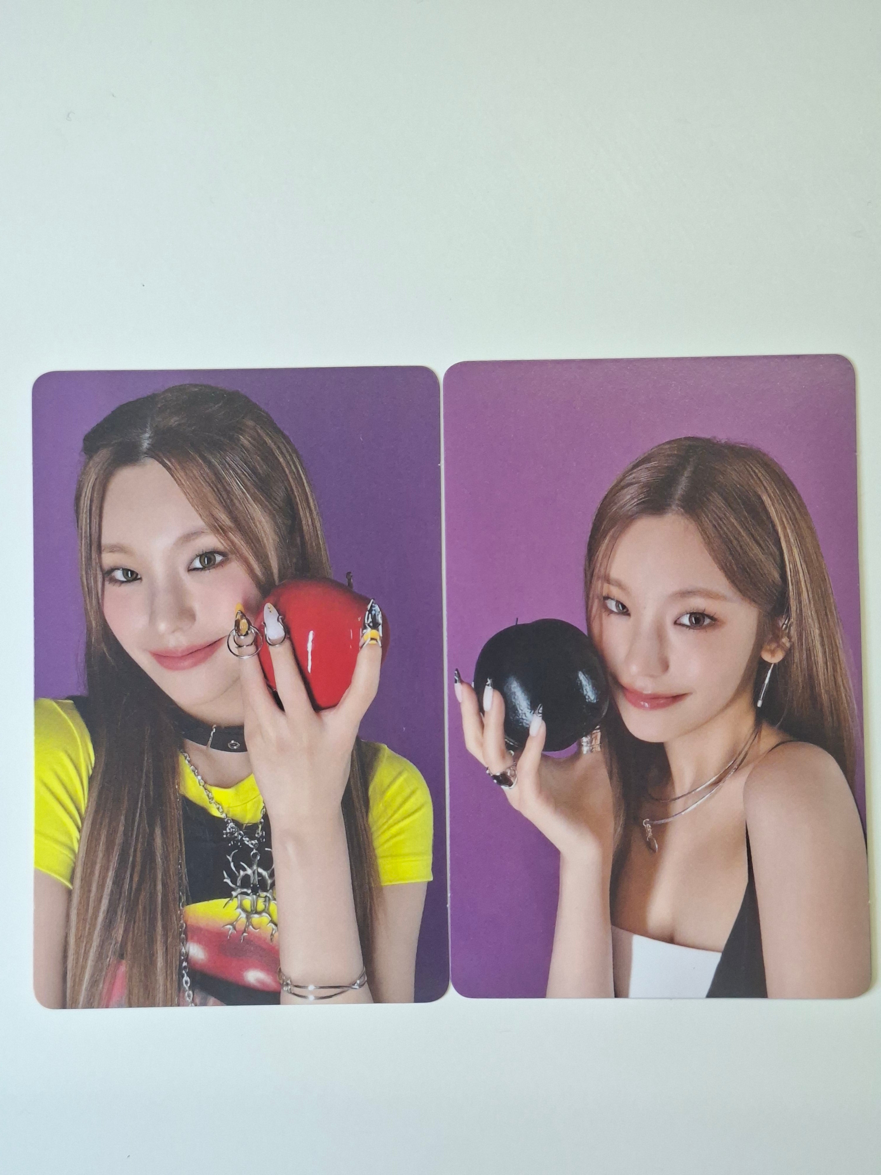 Itzy Yeji Ringo Photocard