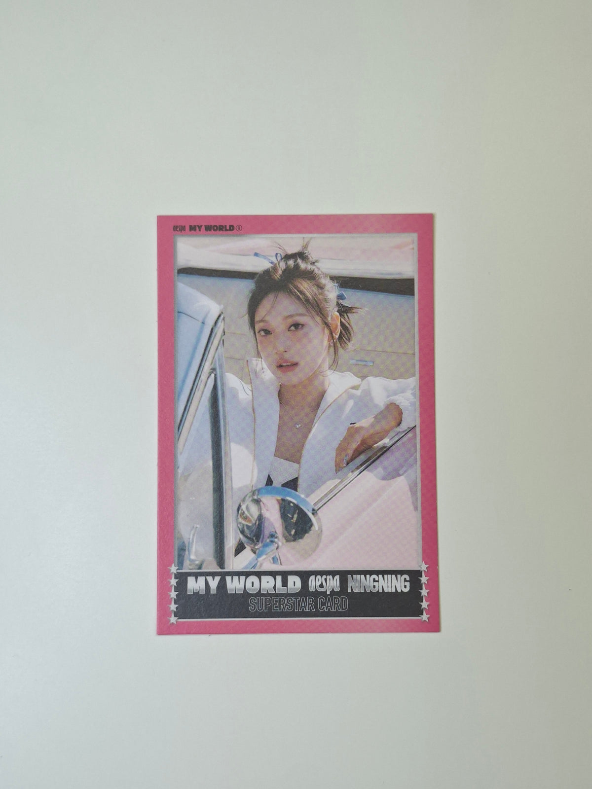 Aespa My World Zine Spicy Trading Cards