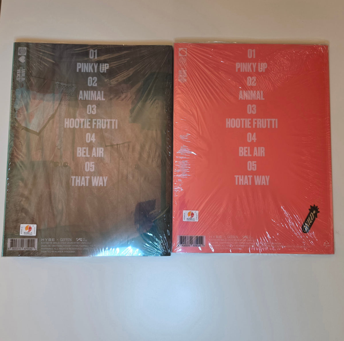 Katseye Wild Album Photobook Version