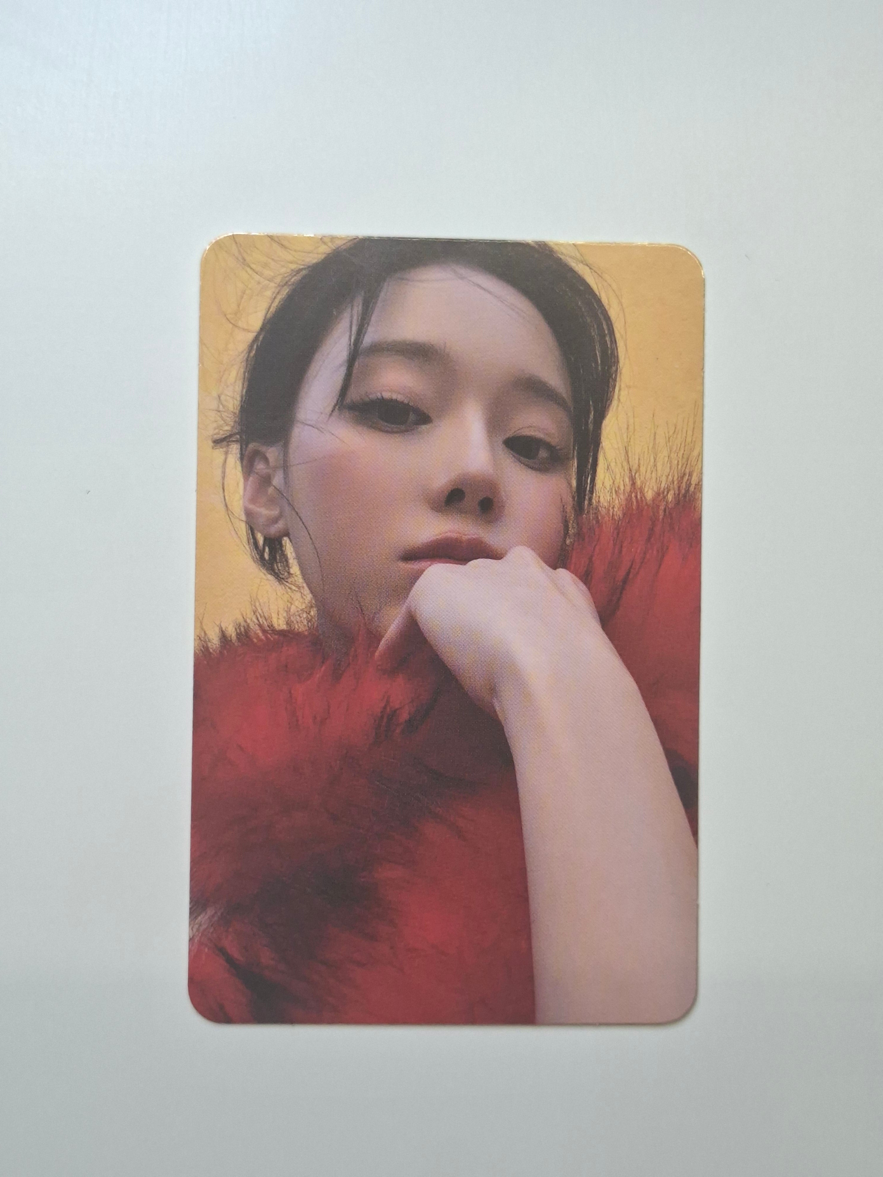 Aespa Rich Man Album Photocard