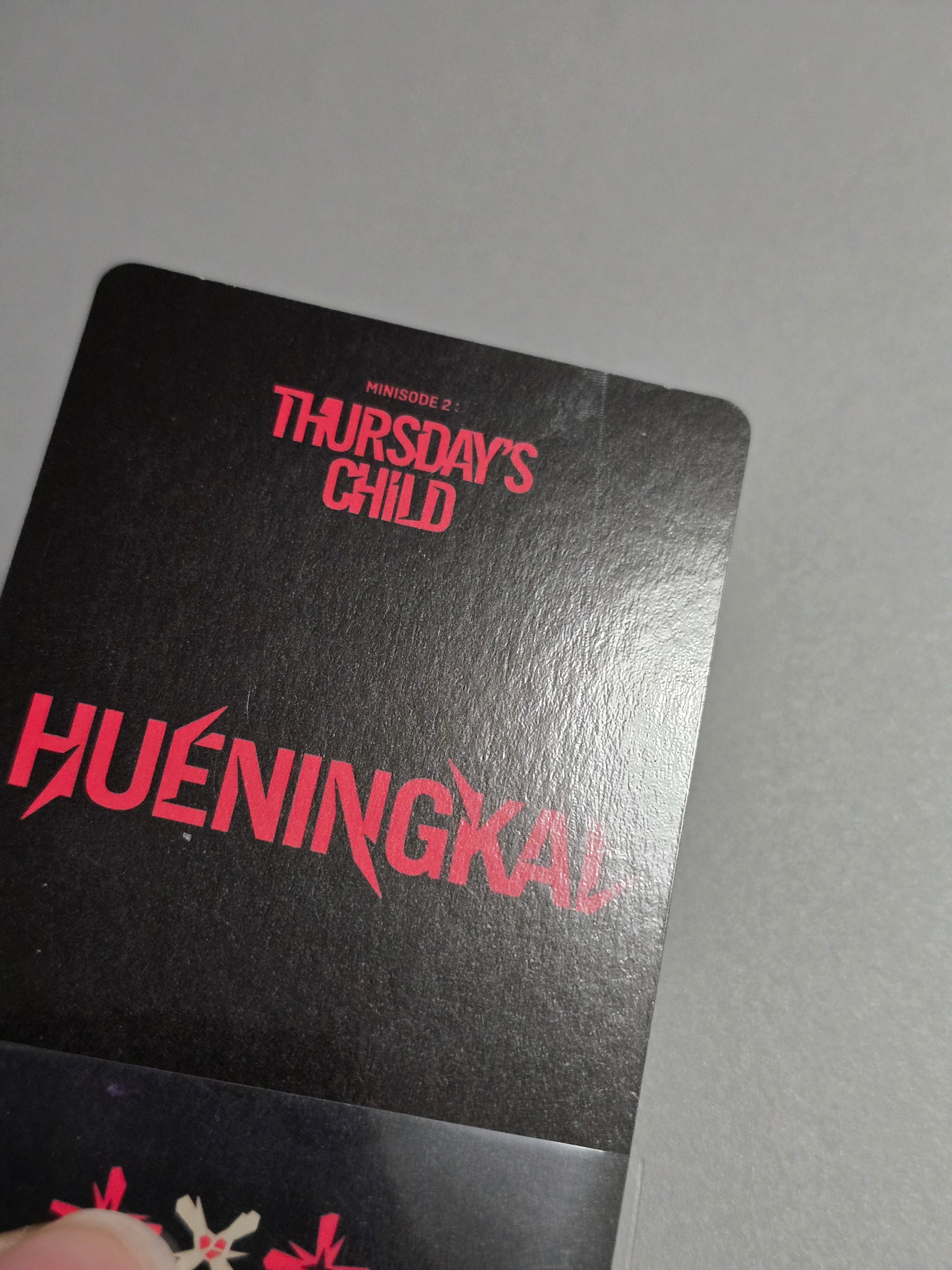 TXT Thursday's Child Album Photocards