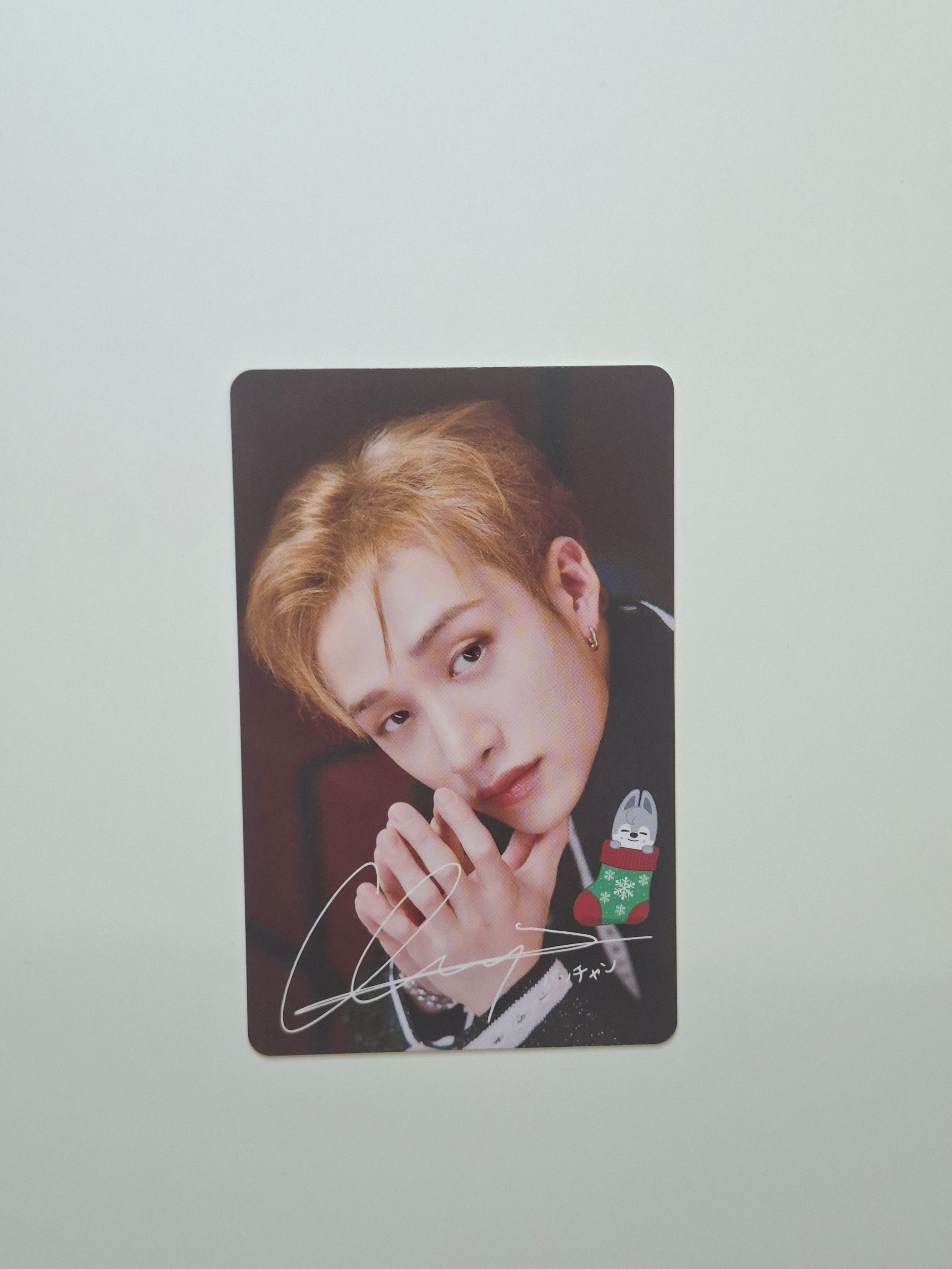 Stray Kids Bang Chan Xmas 2023 Shibuya Pop Up POB