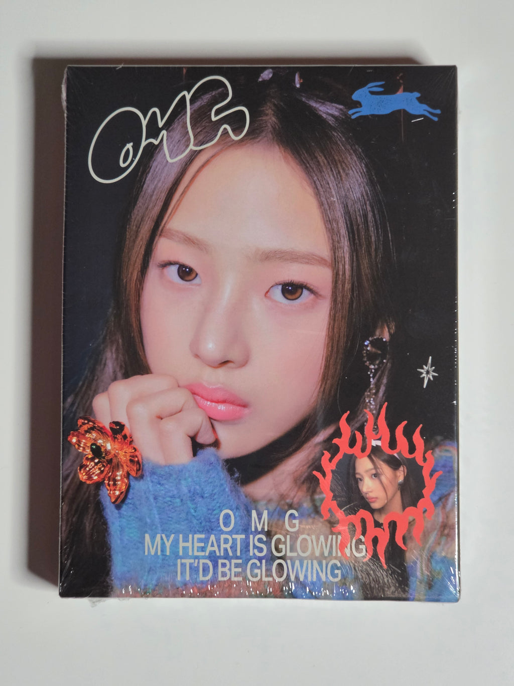 NewJeans OMG Album Message Card Version