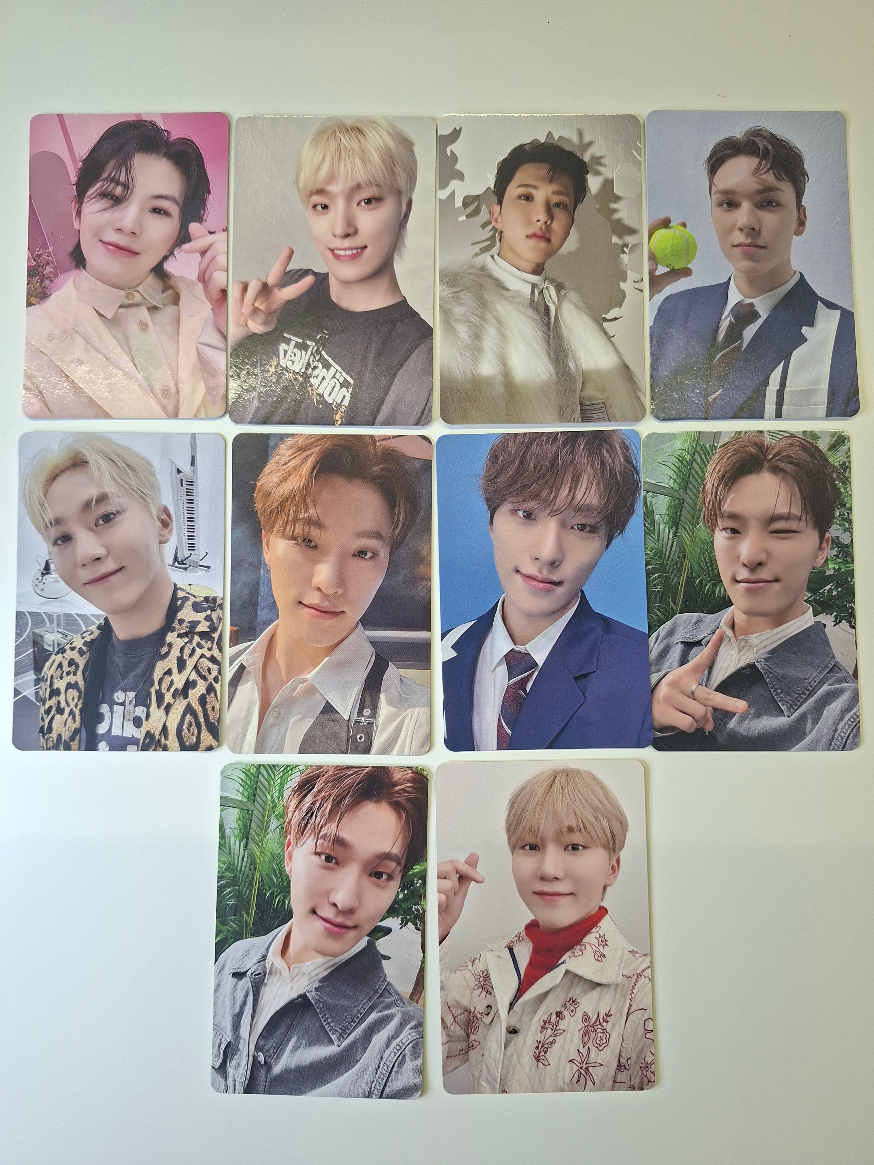 Seventeen Japanese Photocard