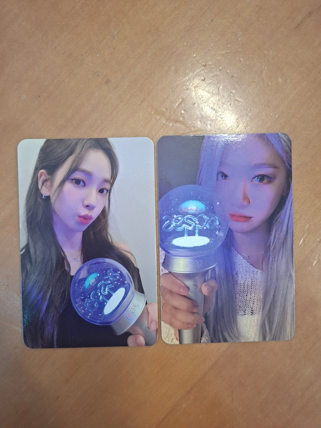 Aespa Lightstick Ver. 1 Photocard