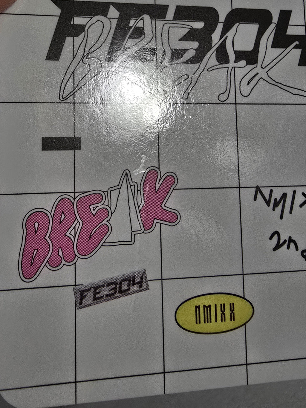 Nmixx Fe304: Break Deco Kit Photocard