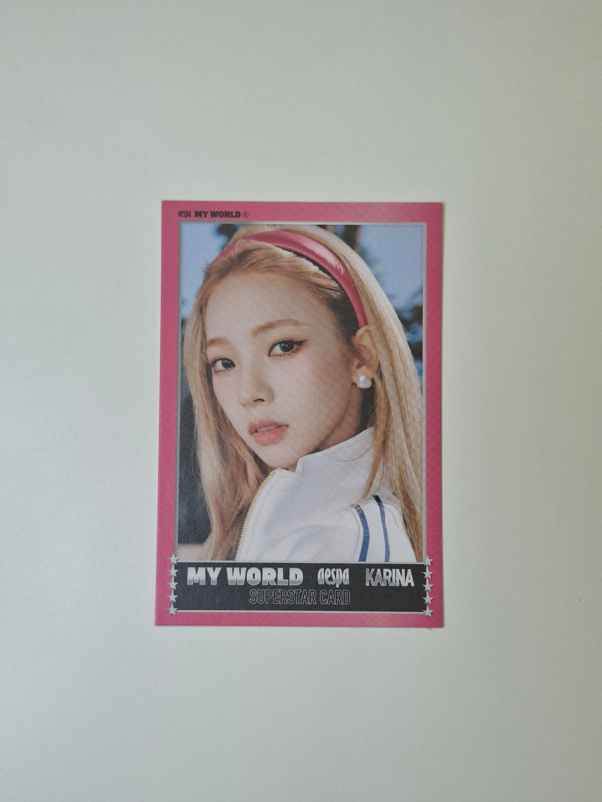 Aespa My World Zine Spicy Trading Cards