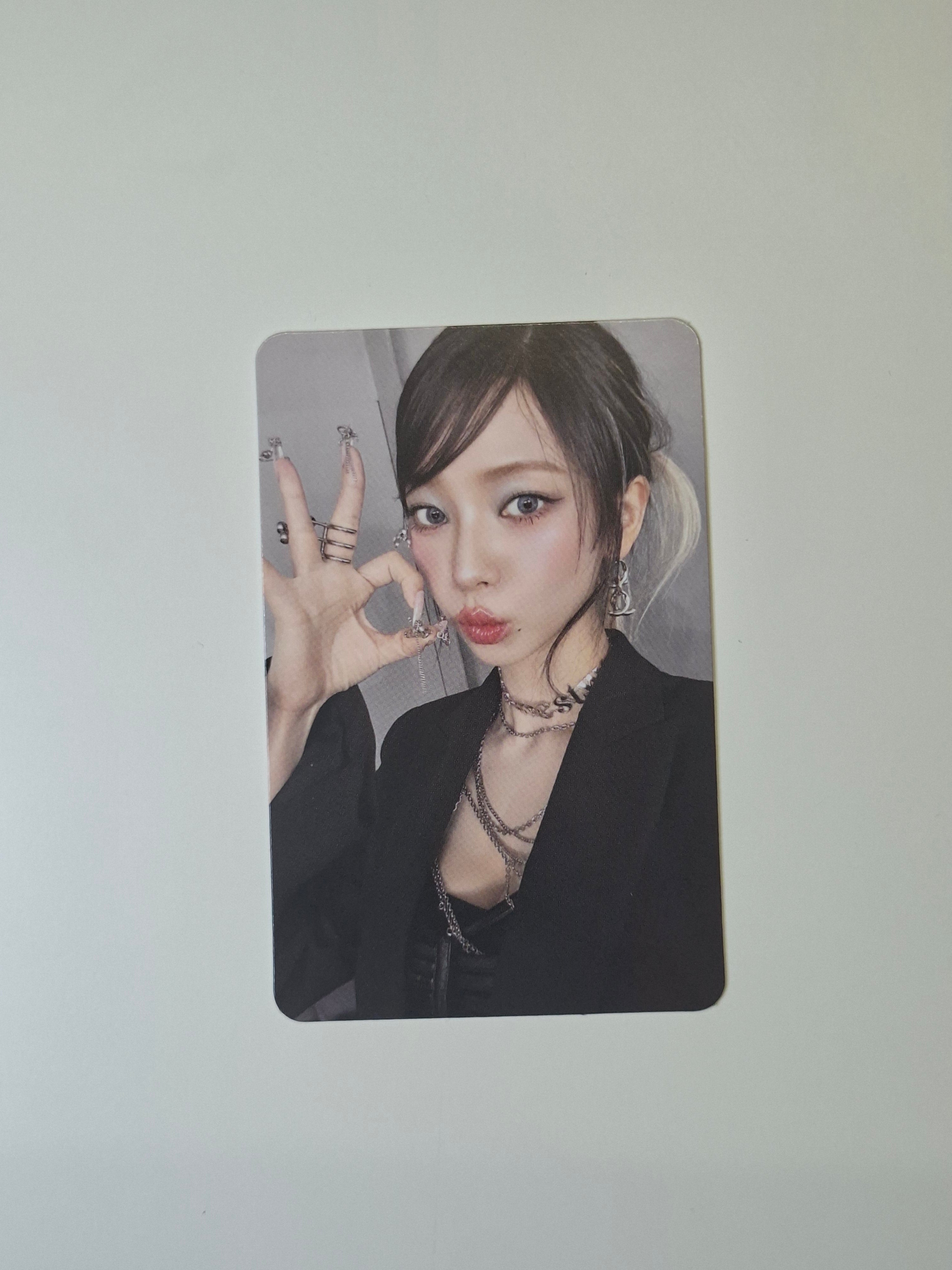 Aespa Armageddon Pop up Karina Love Photocard