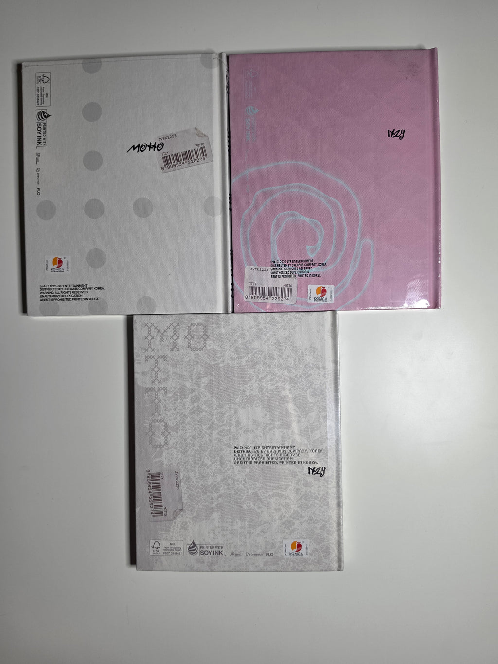 Itzy Motto Album Photobook Version