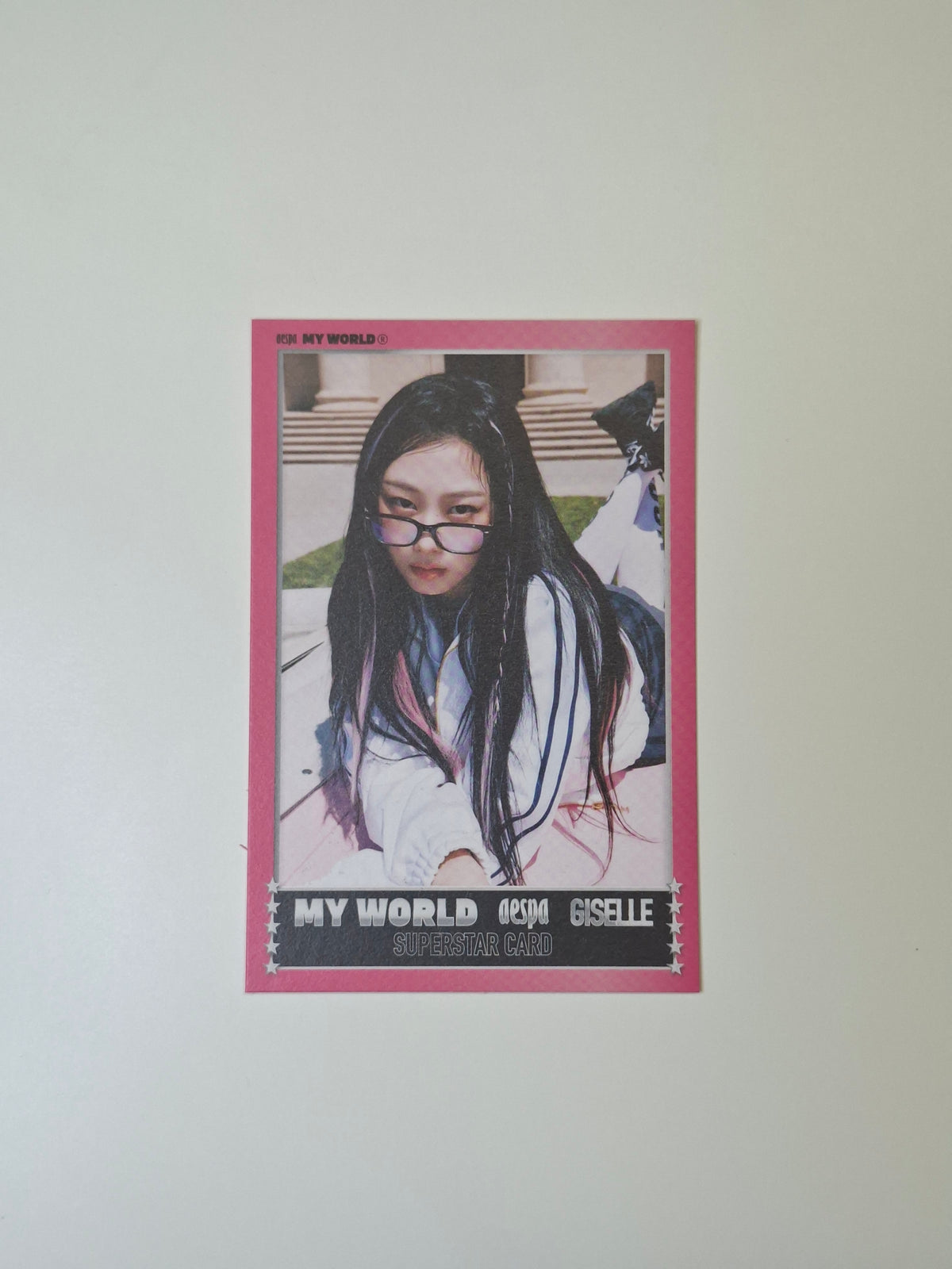 Aespa My World Zine Spicy Trading Cards
