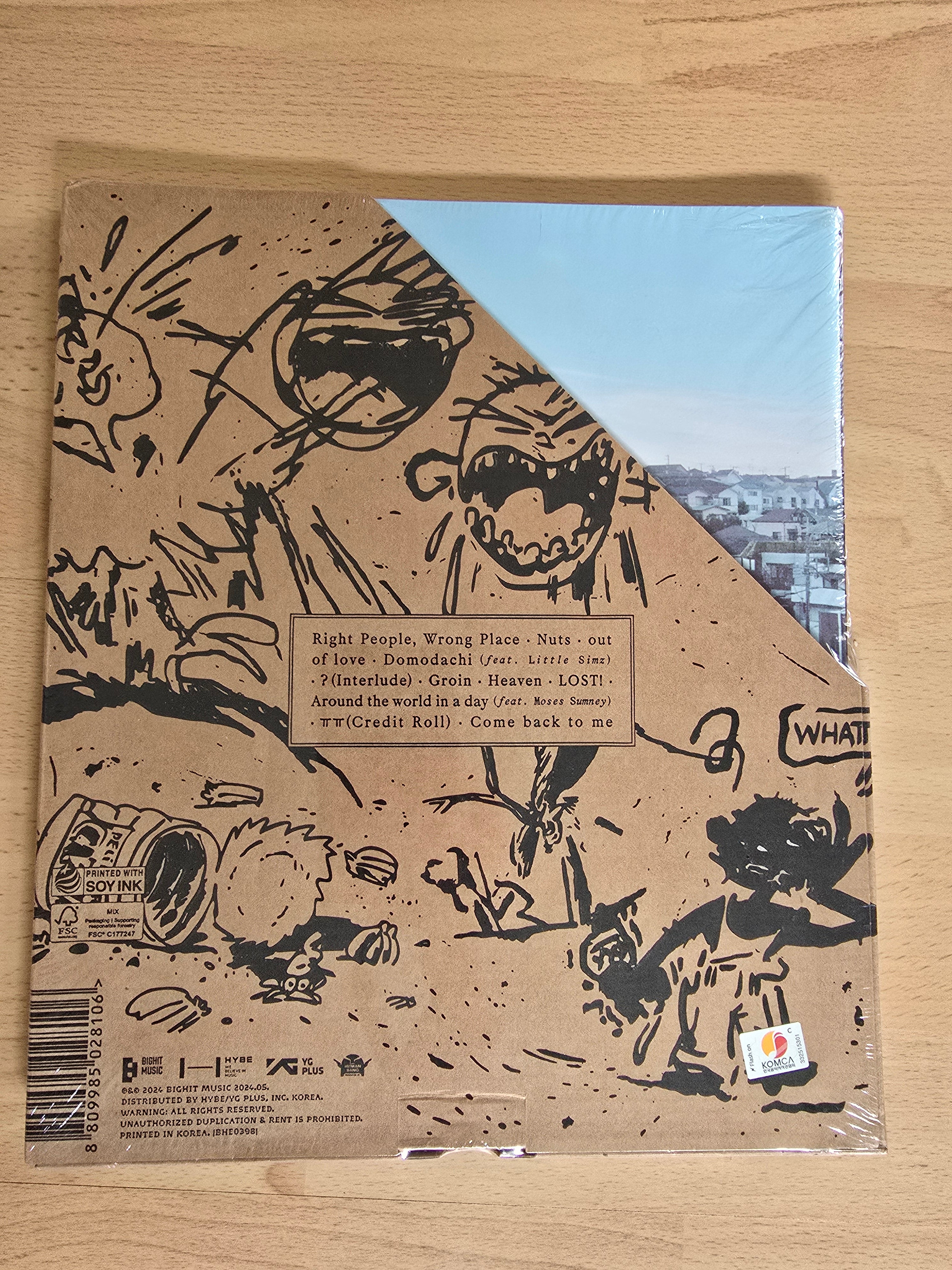 BTS RM Right Place, Wrong Person Photobook Version