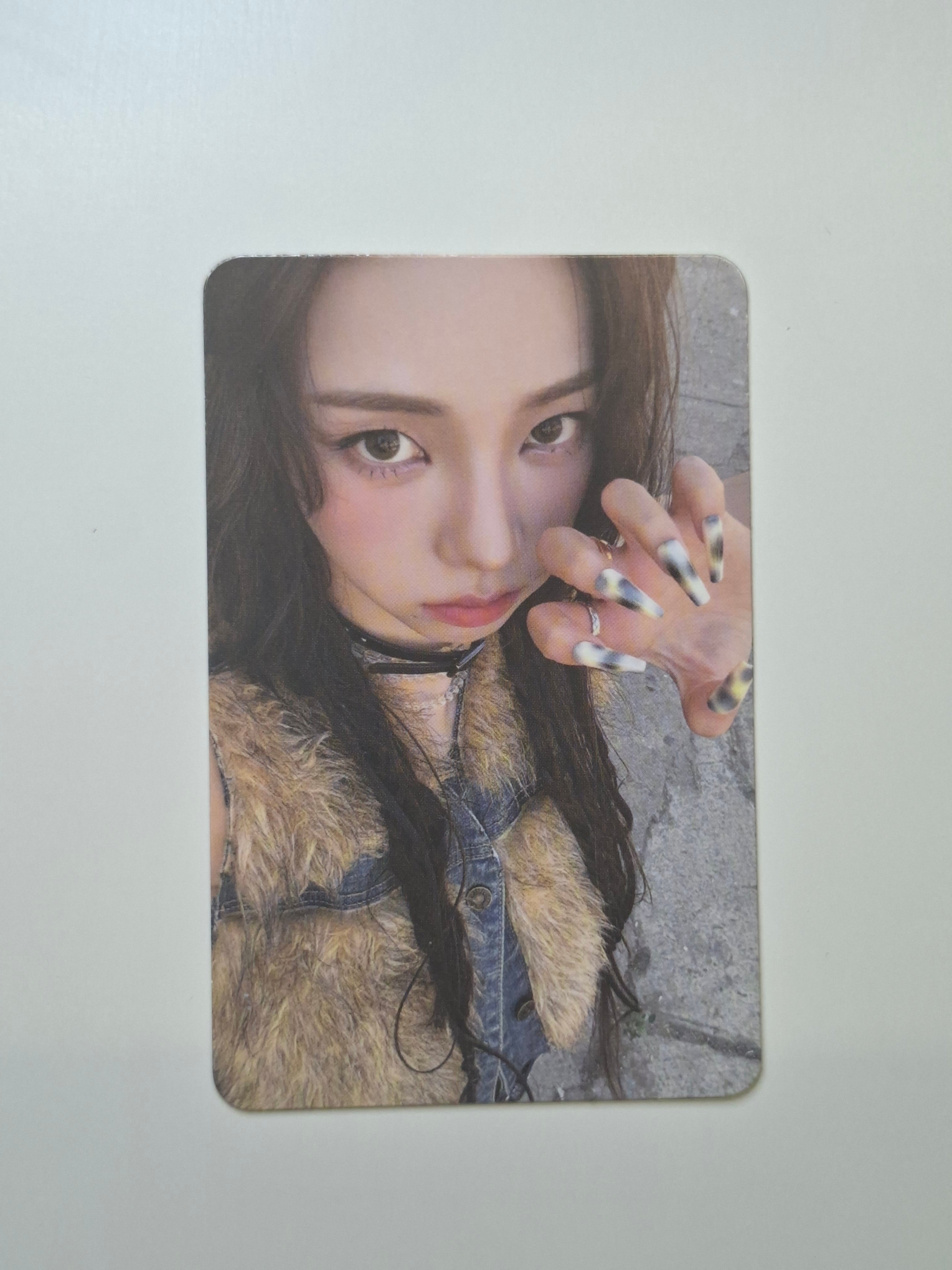 Aespa Rich Man Album Photocard