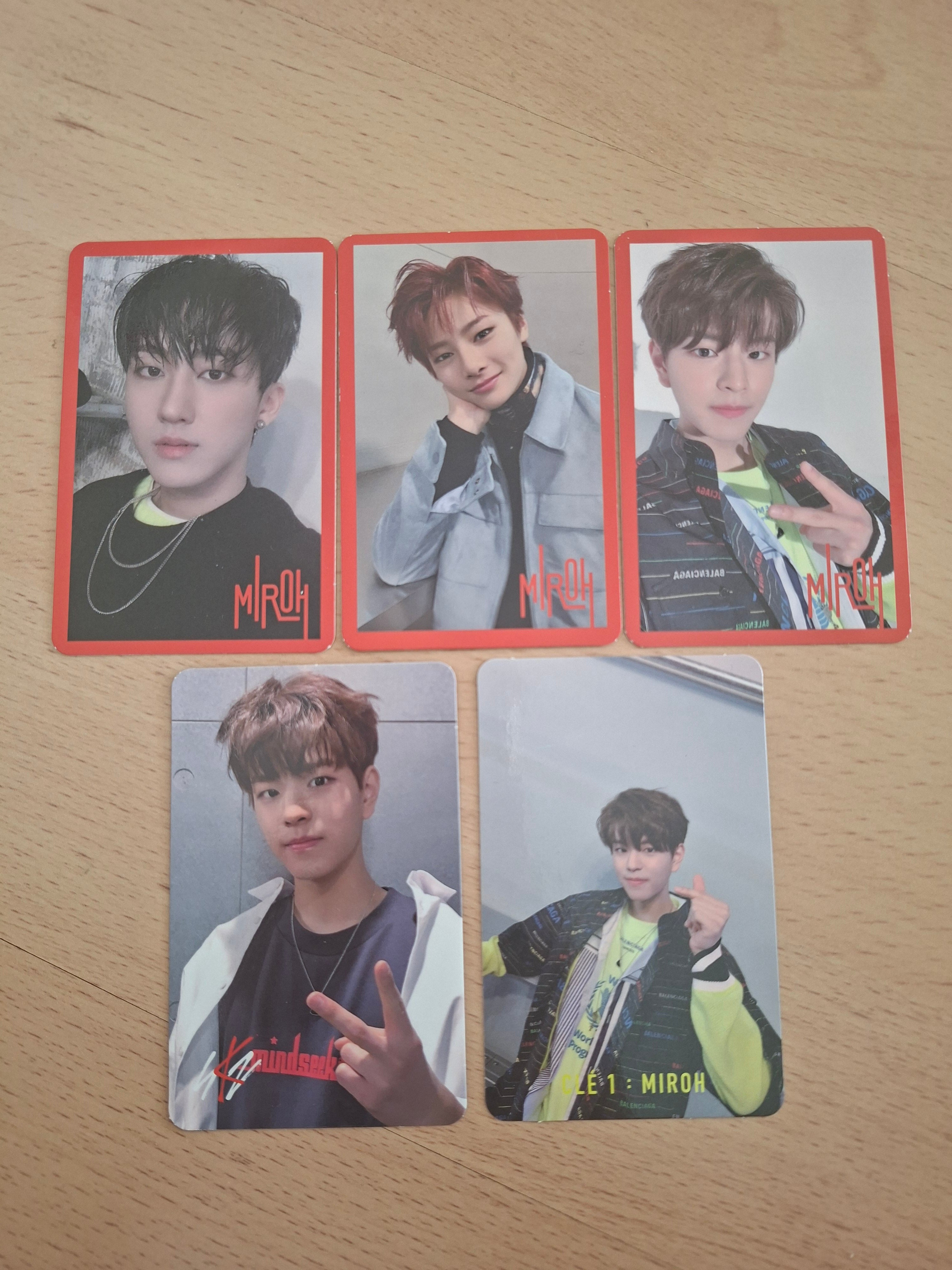 Stray Kids Miroh Album Photocard