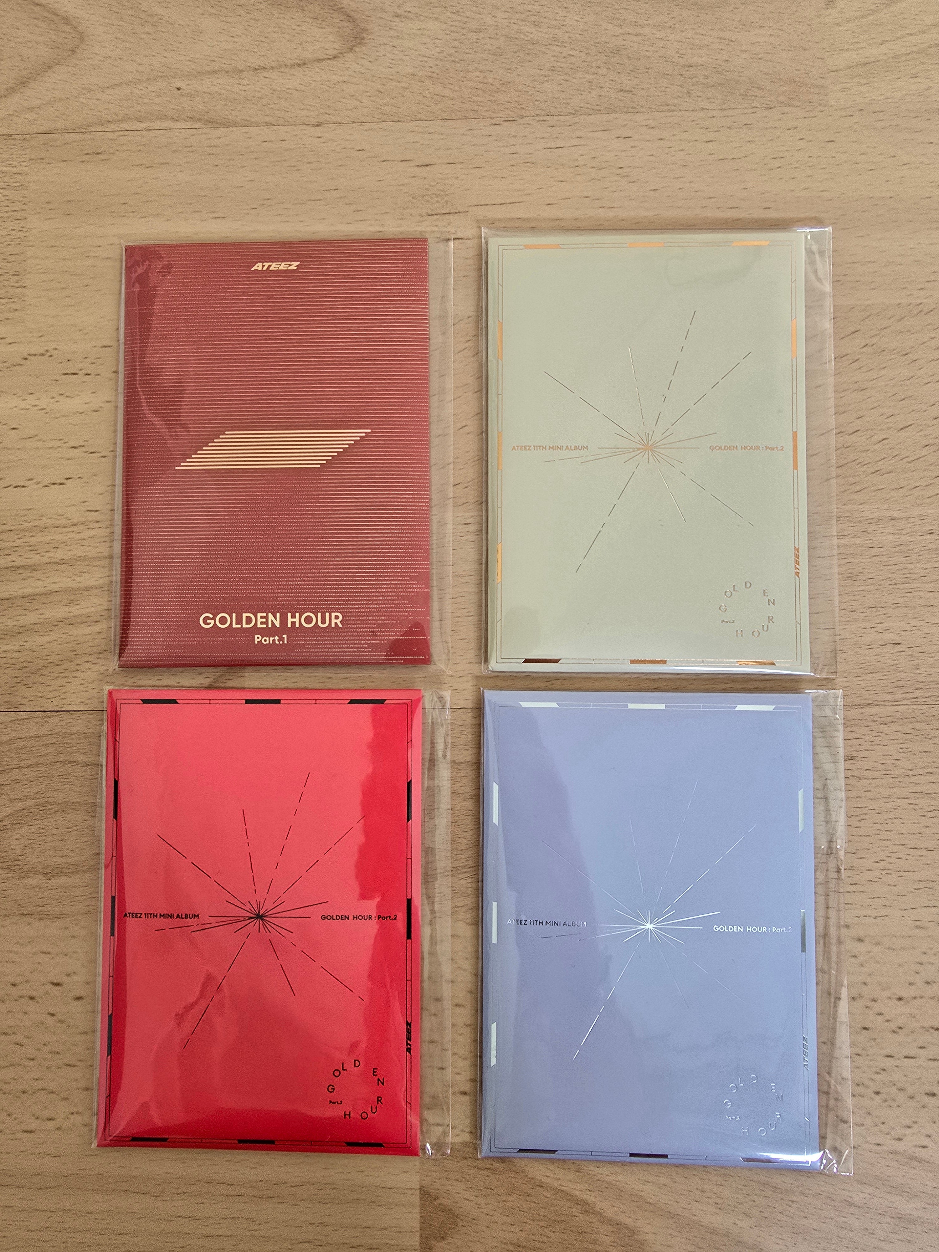 Ateez Golden Hour Poca Albums