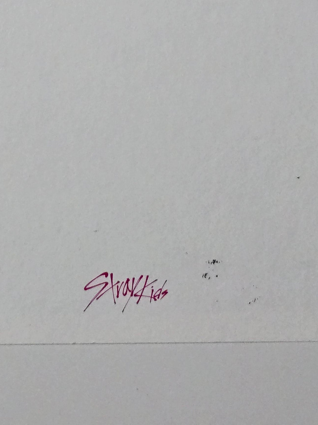 Stray Kids Signed Postcard
