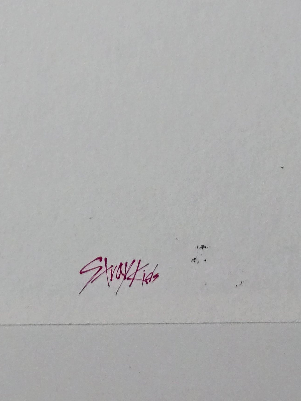 Stray Kids Signed Postcard