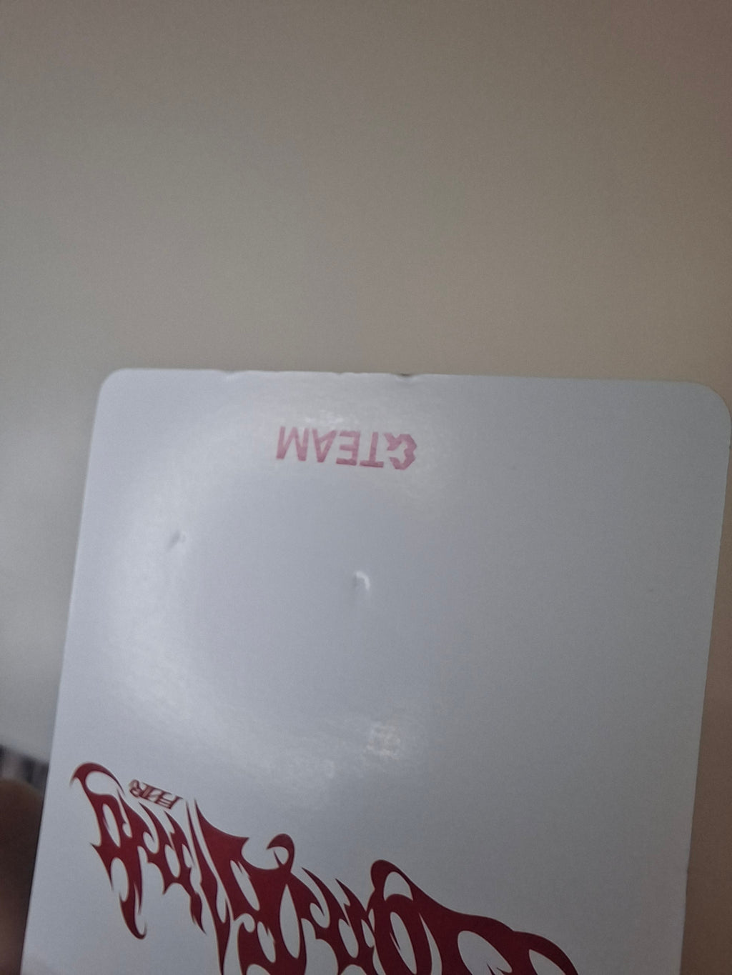 &Team Go in Blind Album Photocard