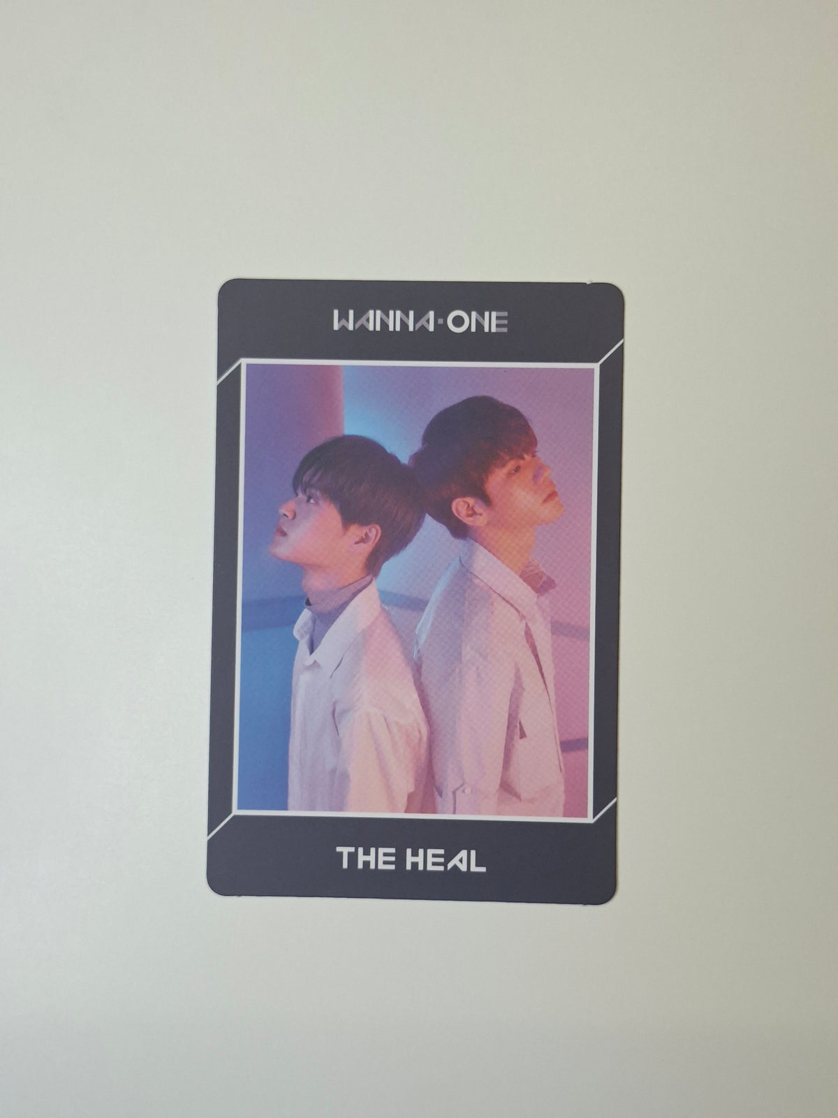 Wanna One Undivided Album Photocard