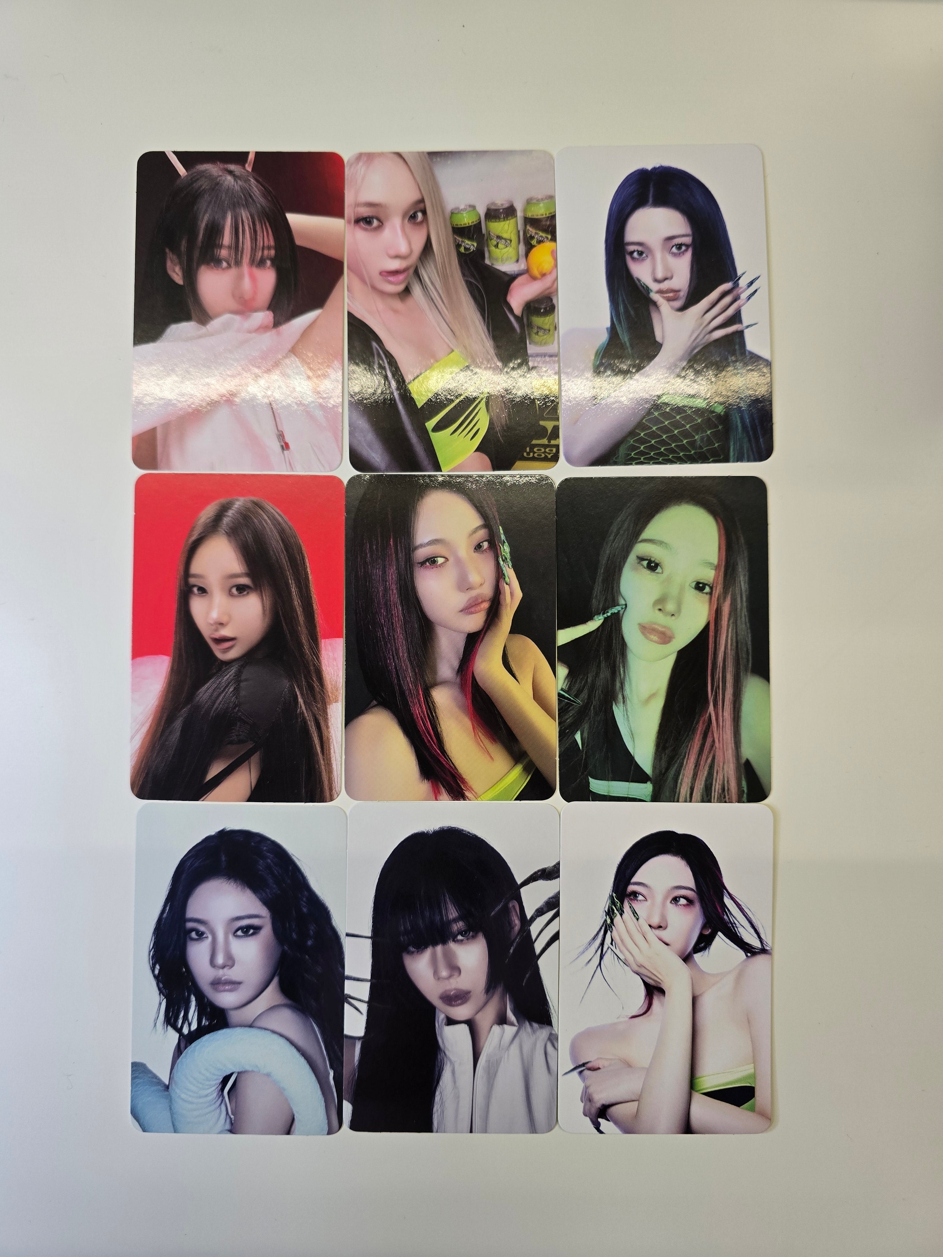 Aespa Lemonade Pop Up Random Trading Card