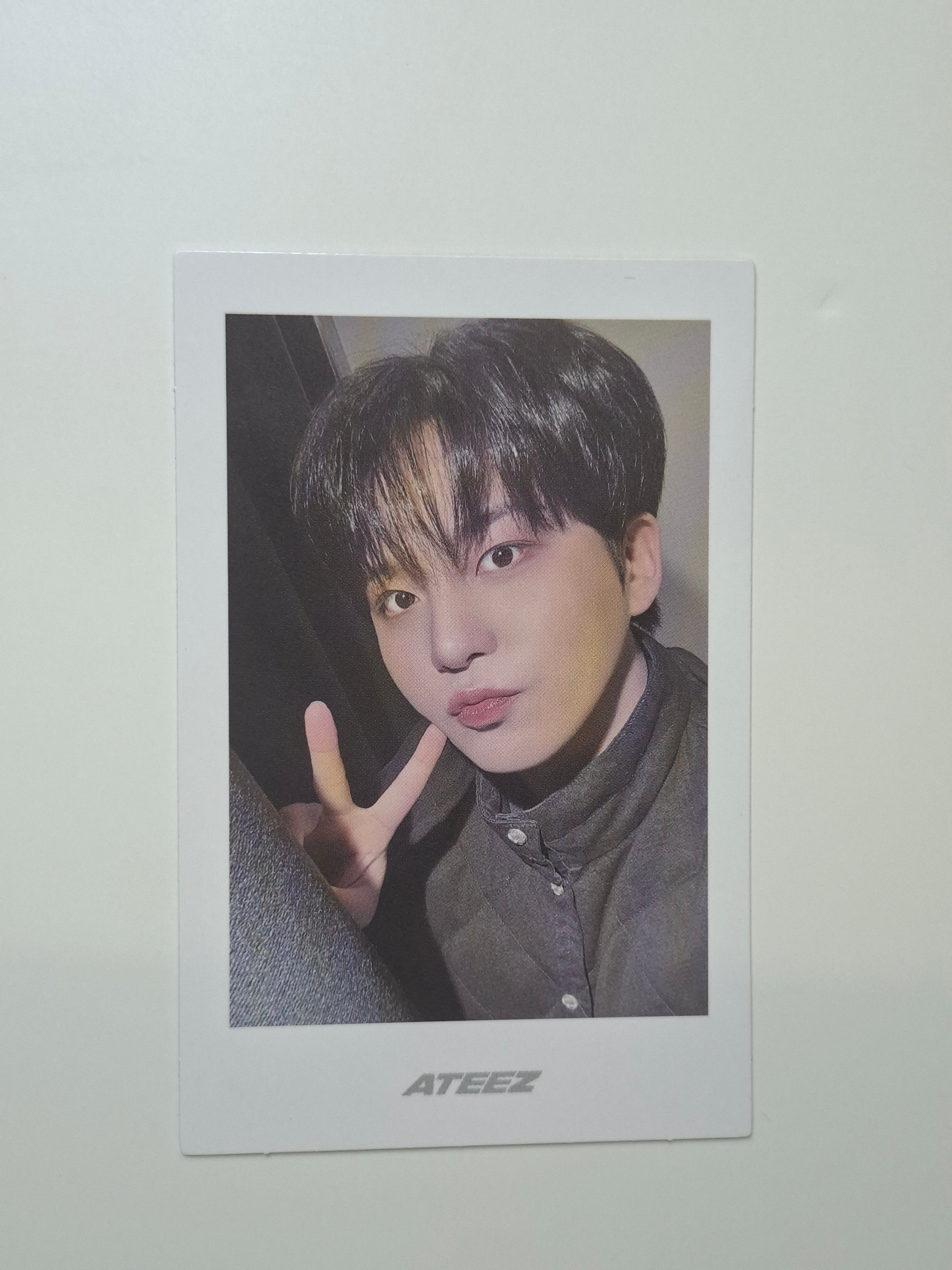 Ateez Golden Hour Pt.3 Poca Album Polaroids