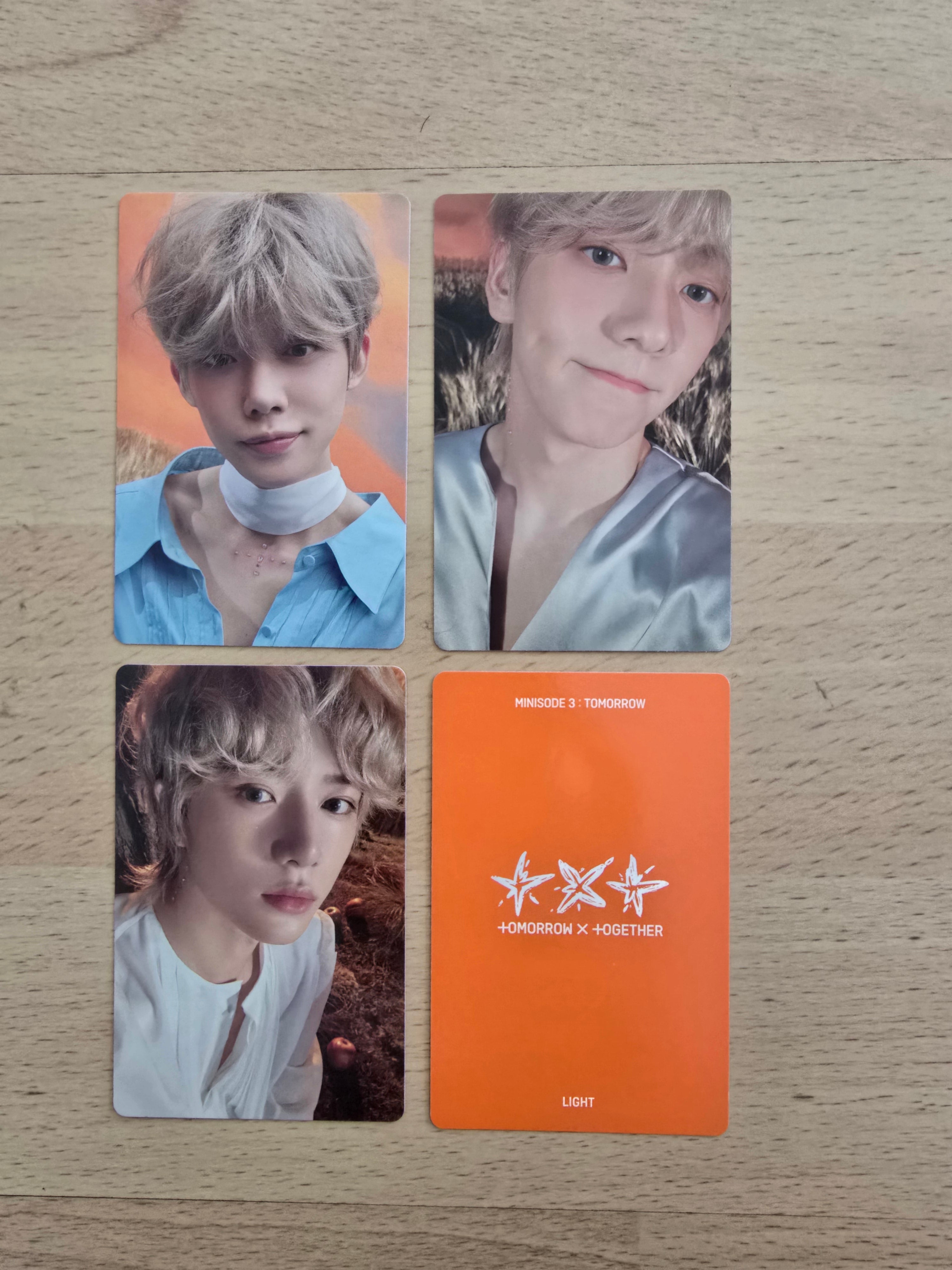 TXT Minisode 3 Album Photocard Light Version