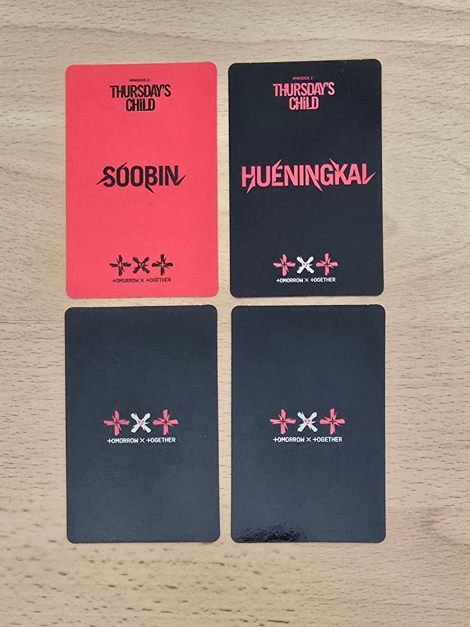 TXT Thursday's Child Album Photocards