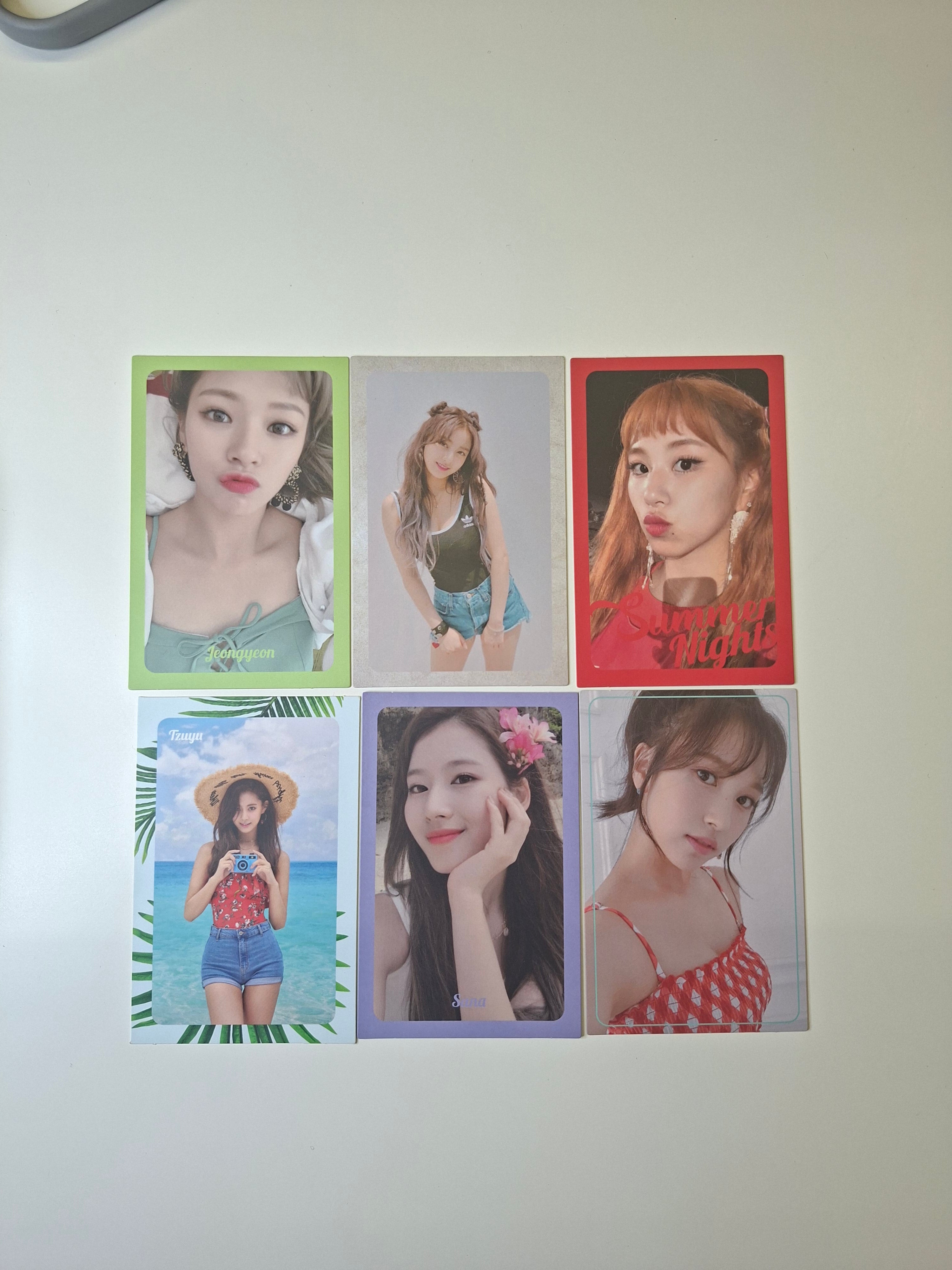 Twice Summer Nights Album Photocard
