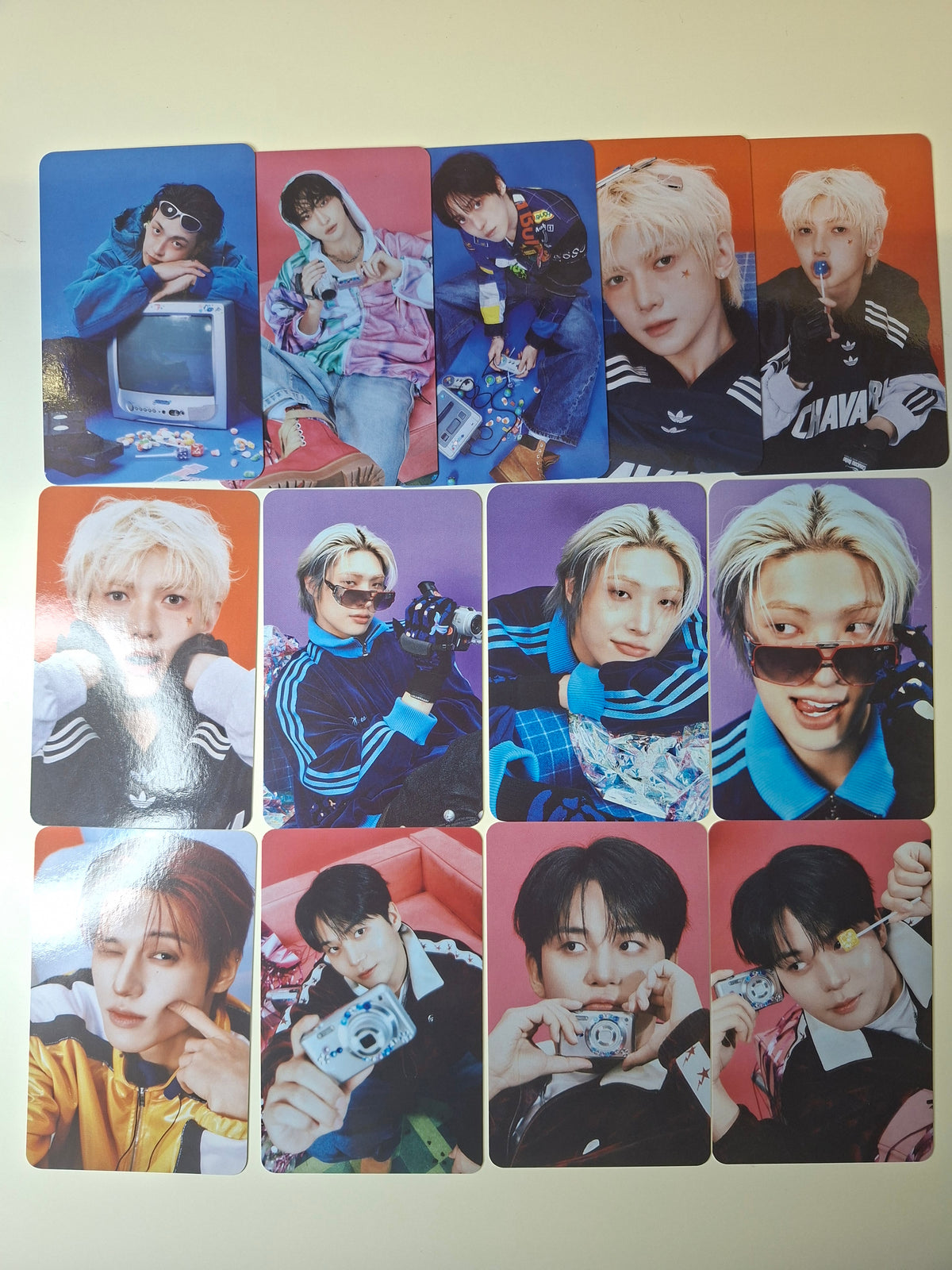 Ateez Aniteez in Color Random Trading Card Concept