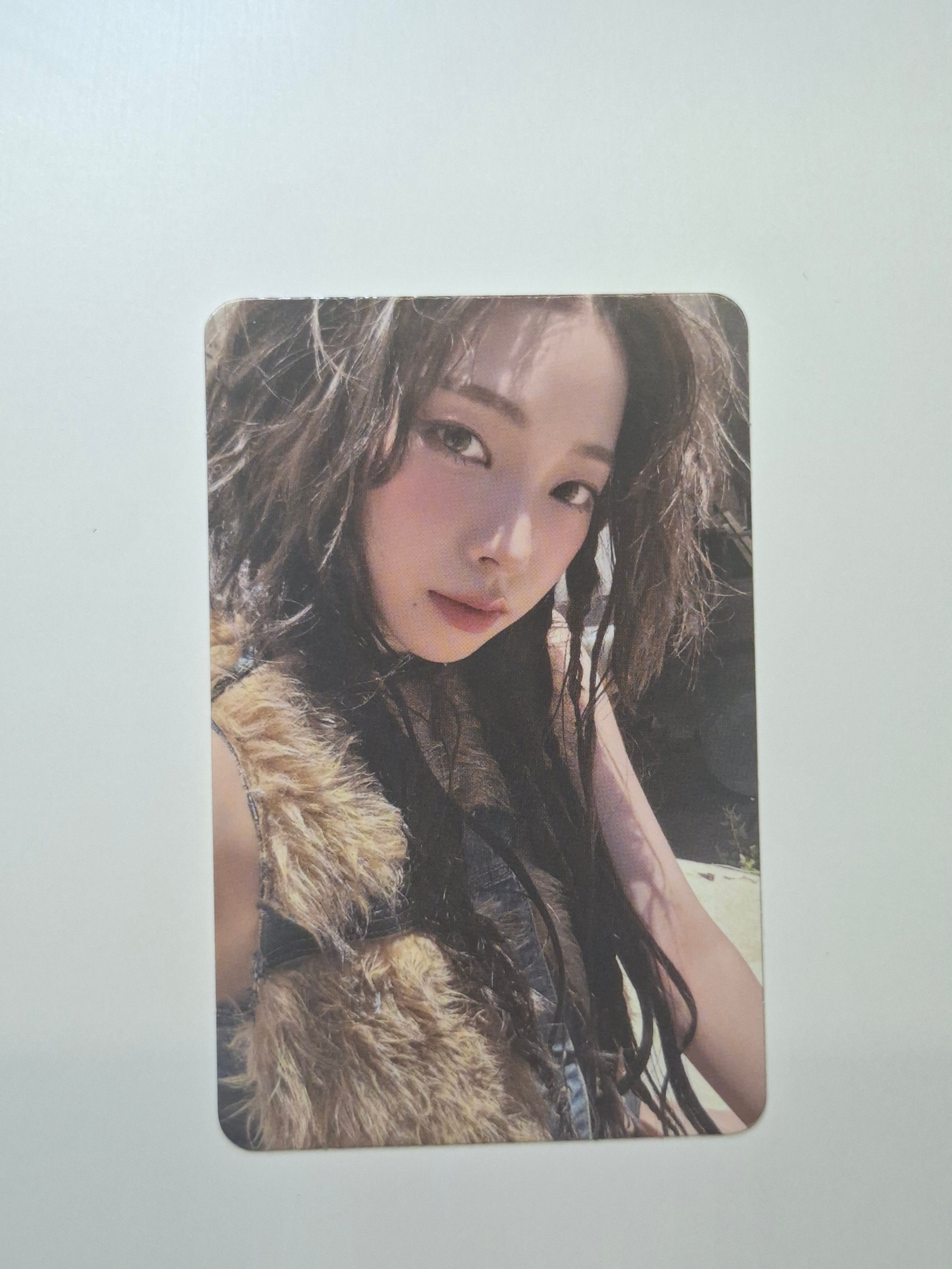 Aespa Rich Man Album Photocard