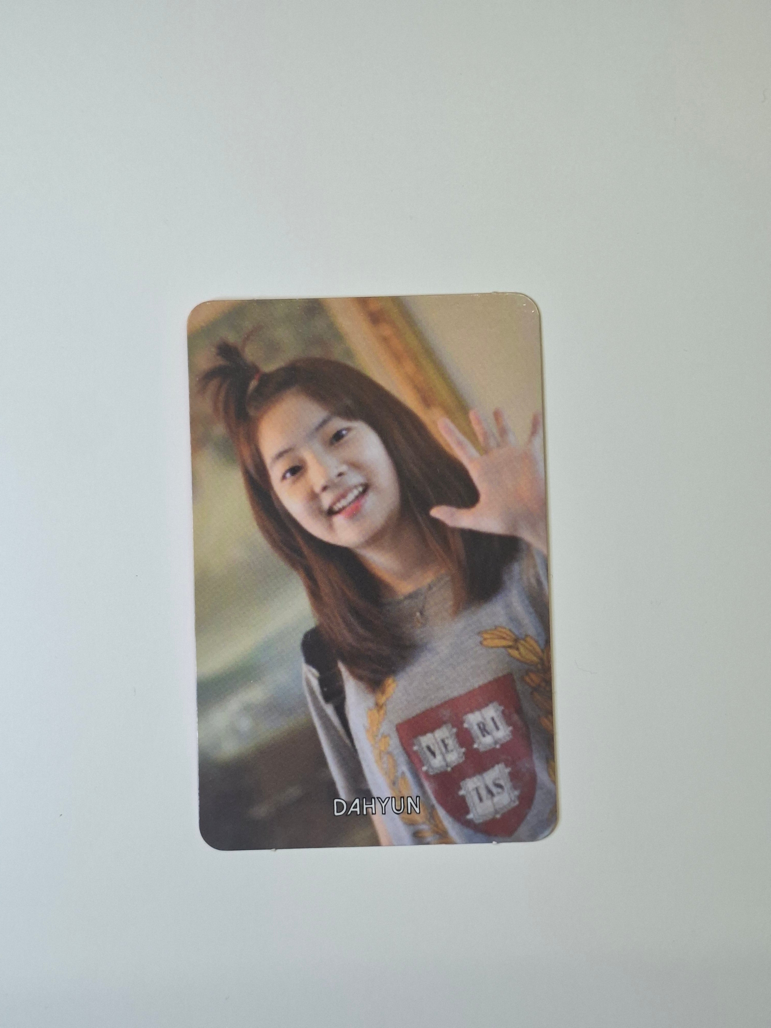 Twice The story begins Album Photocard
