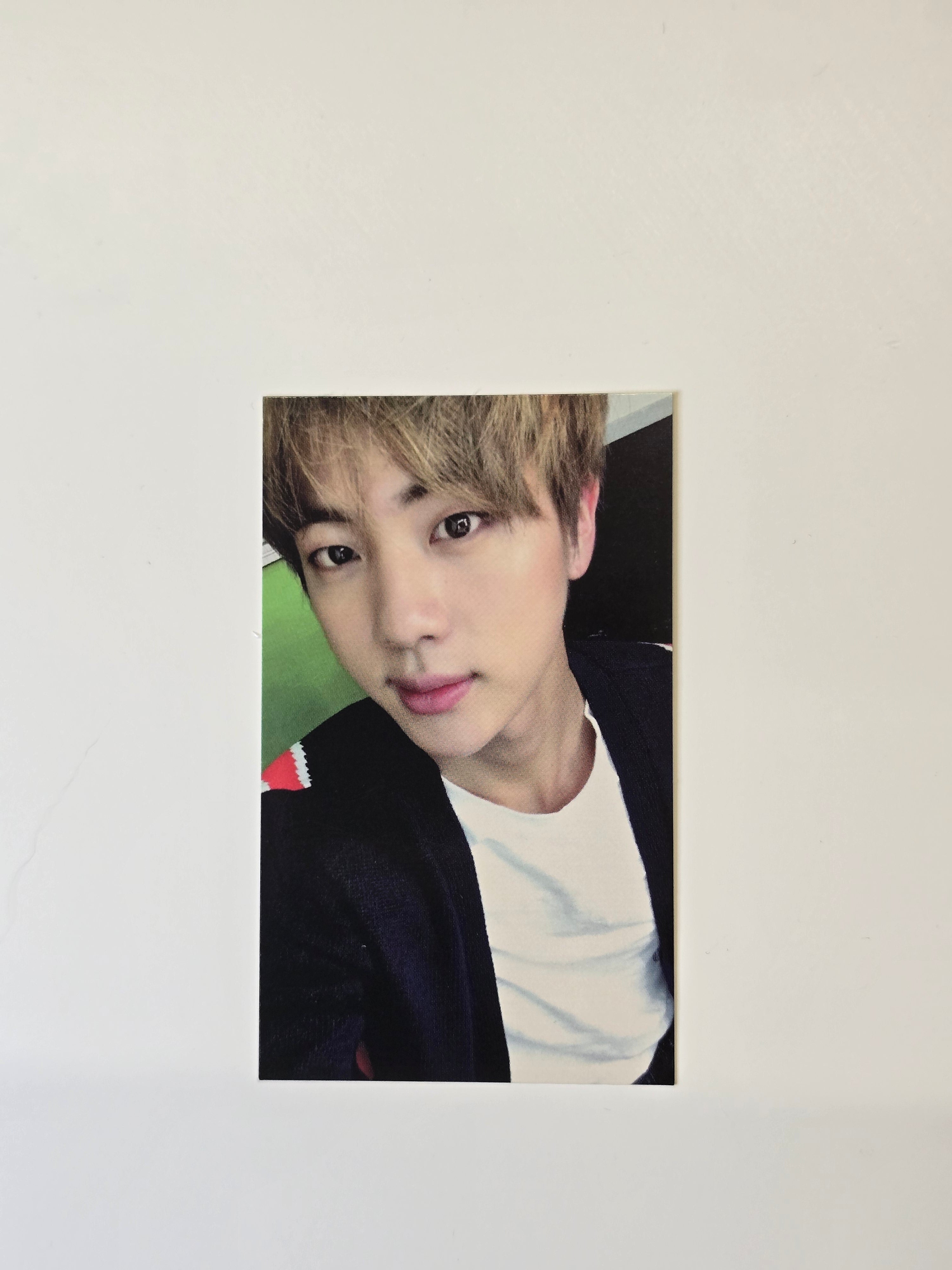 BTS The most beautiful moments in life pt.2 Jin Album Photocard