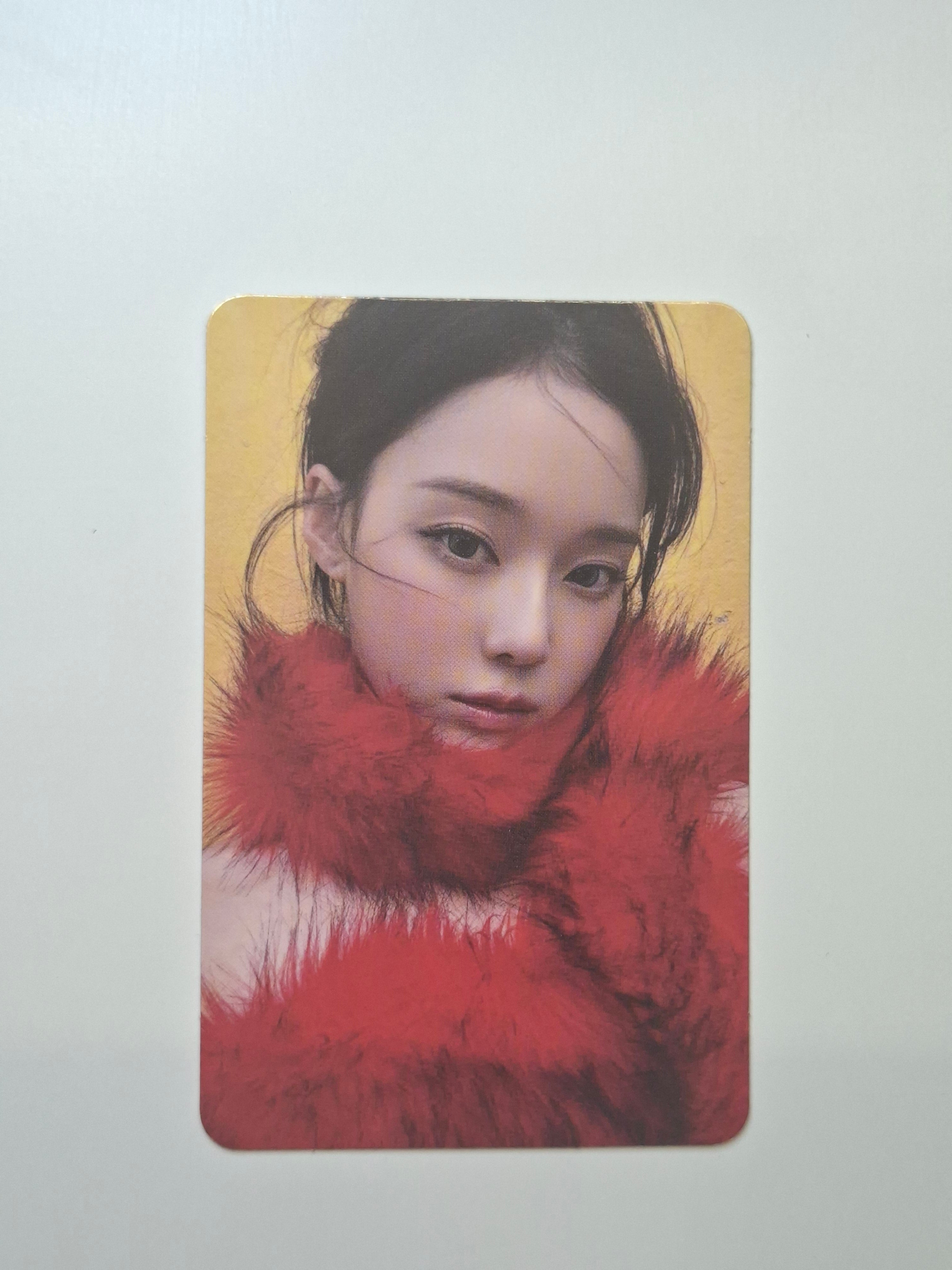 Aespa Rich Man Album Photocard