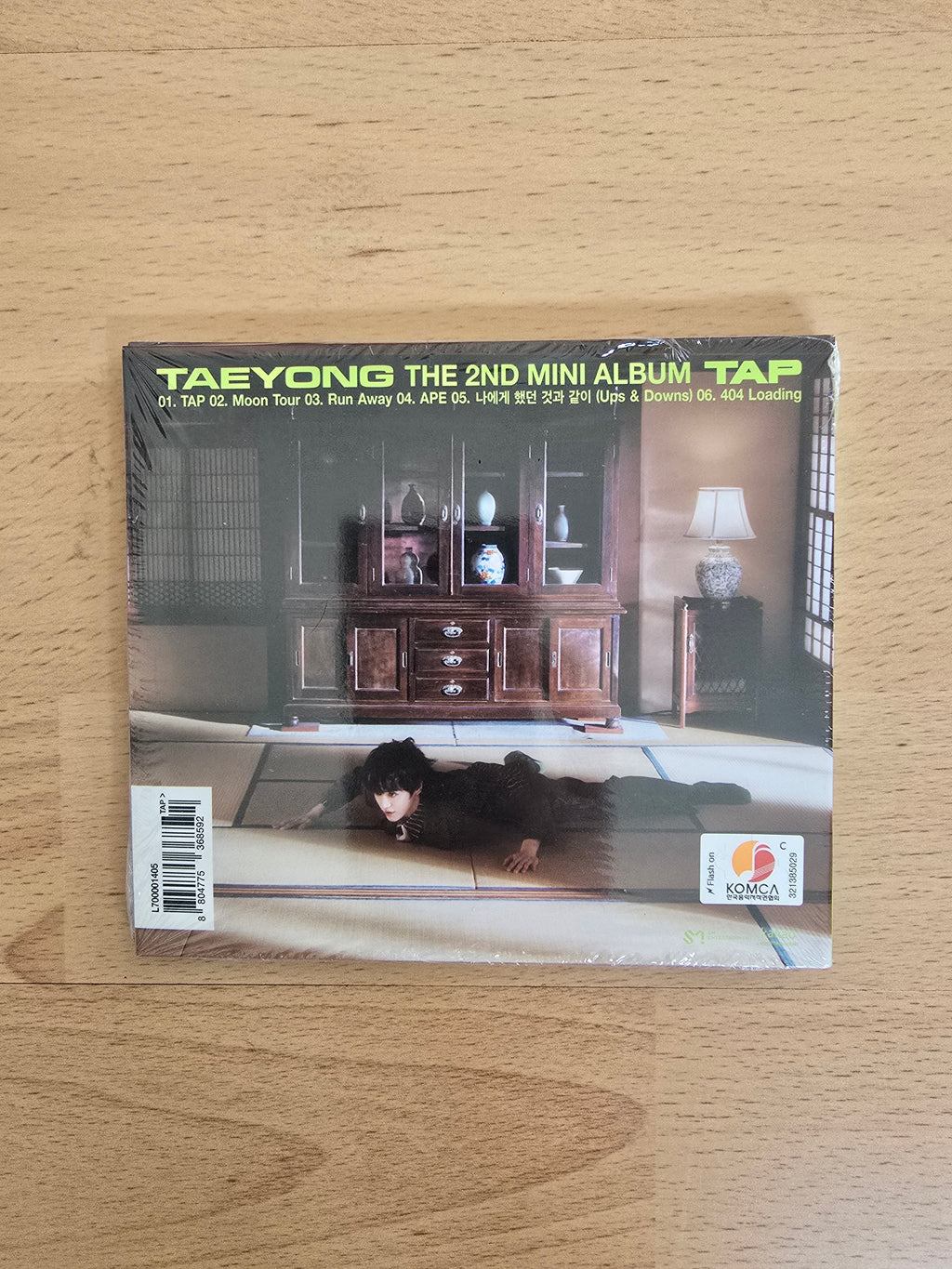 NCT Taeyong Tap Album Digipack