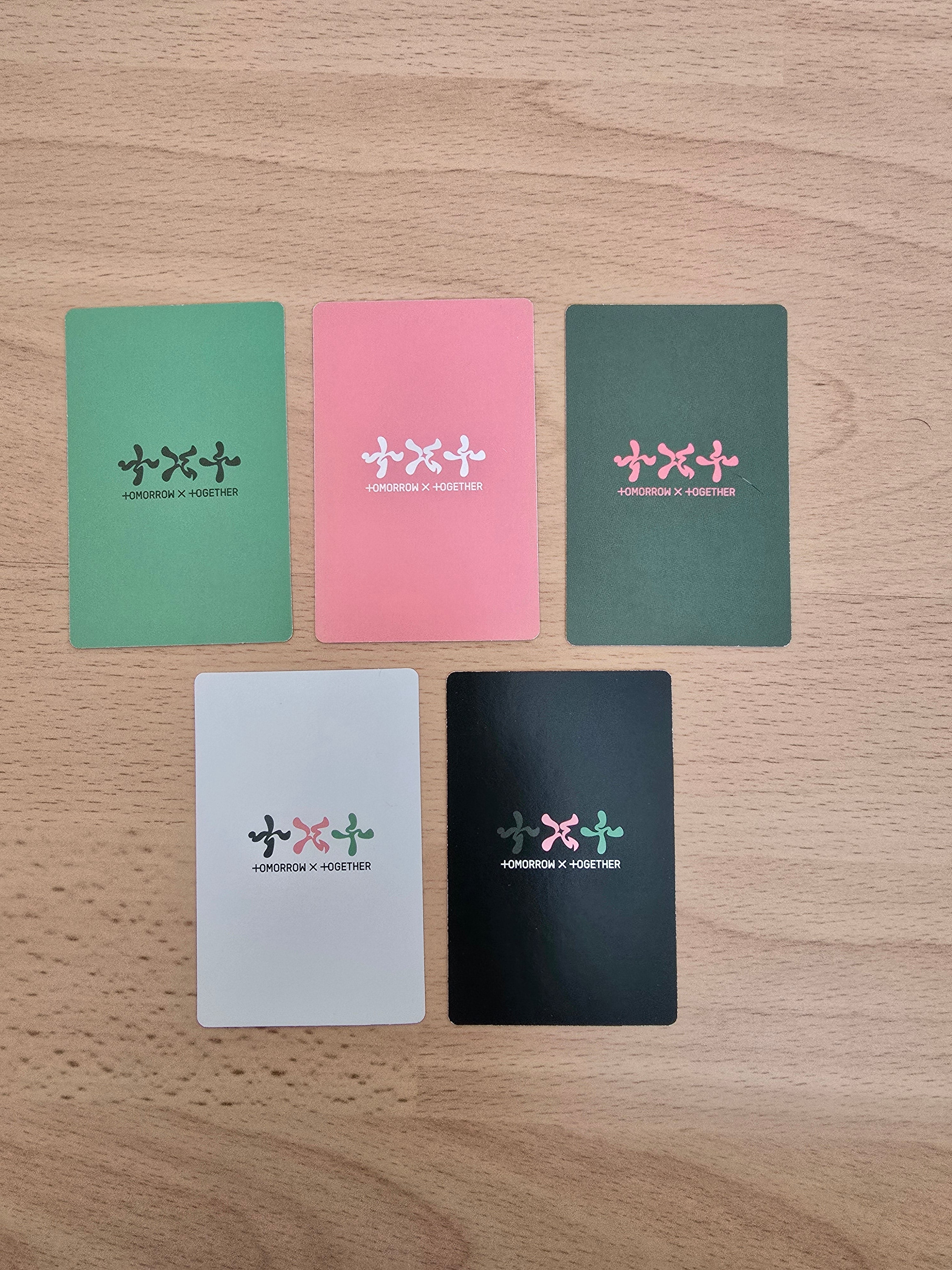 TXT Temptation Album Photocards