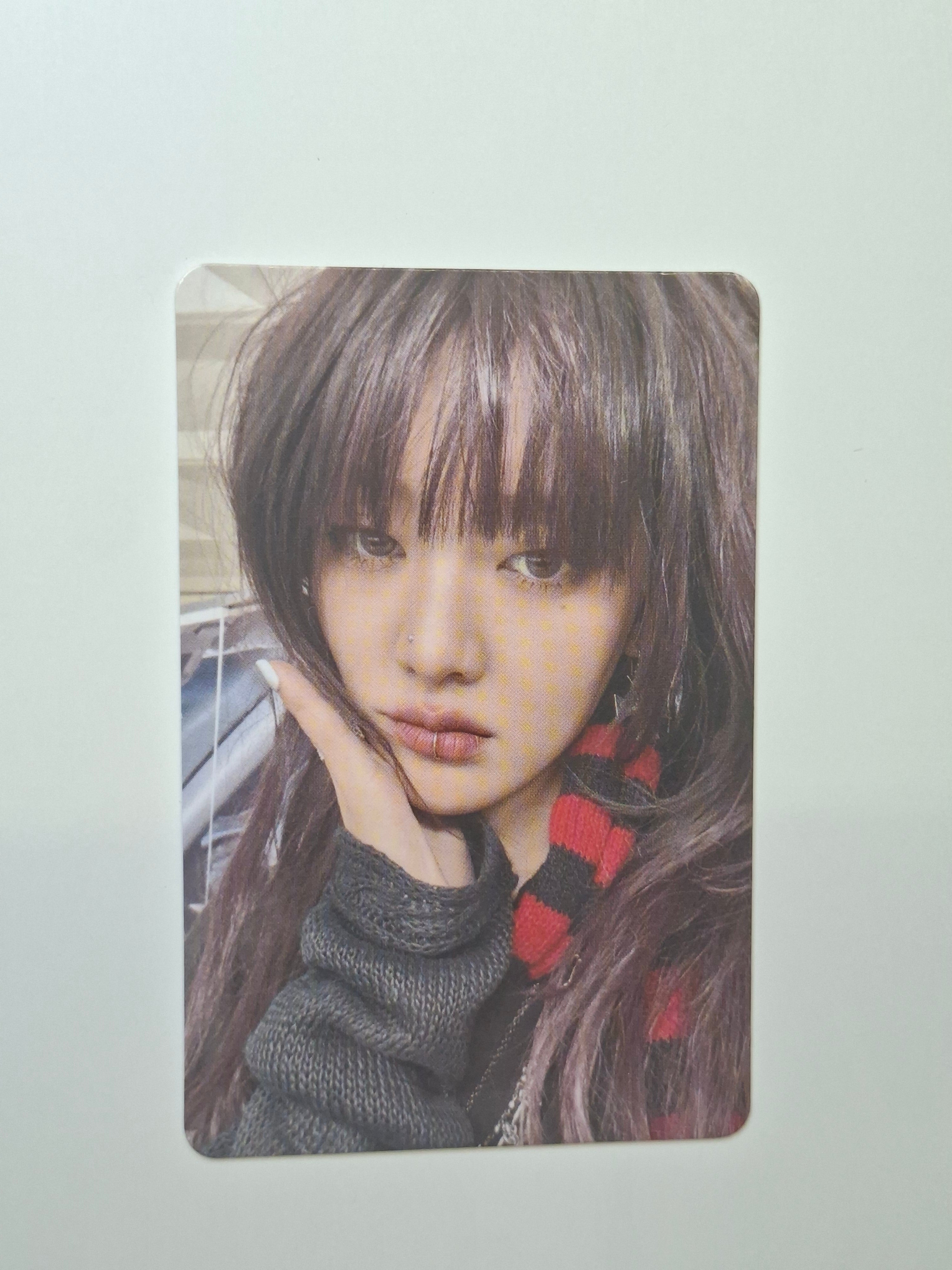 I-dle KFC Collab Photocard