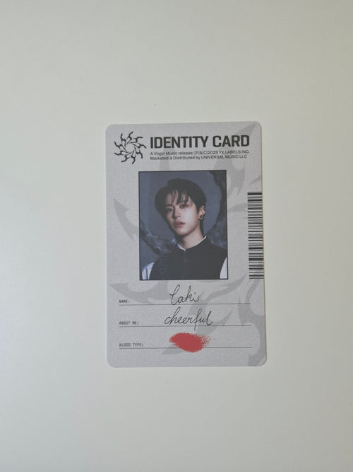&Team Go in Blind Album Photocard