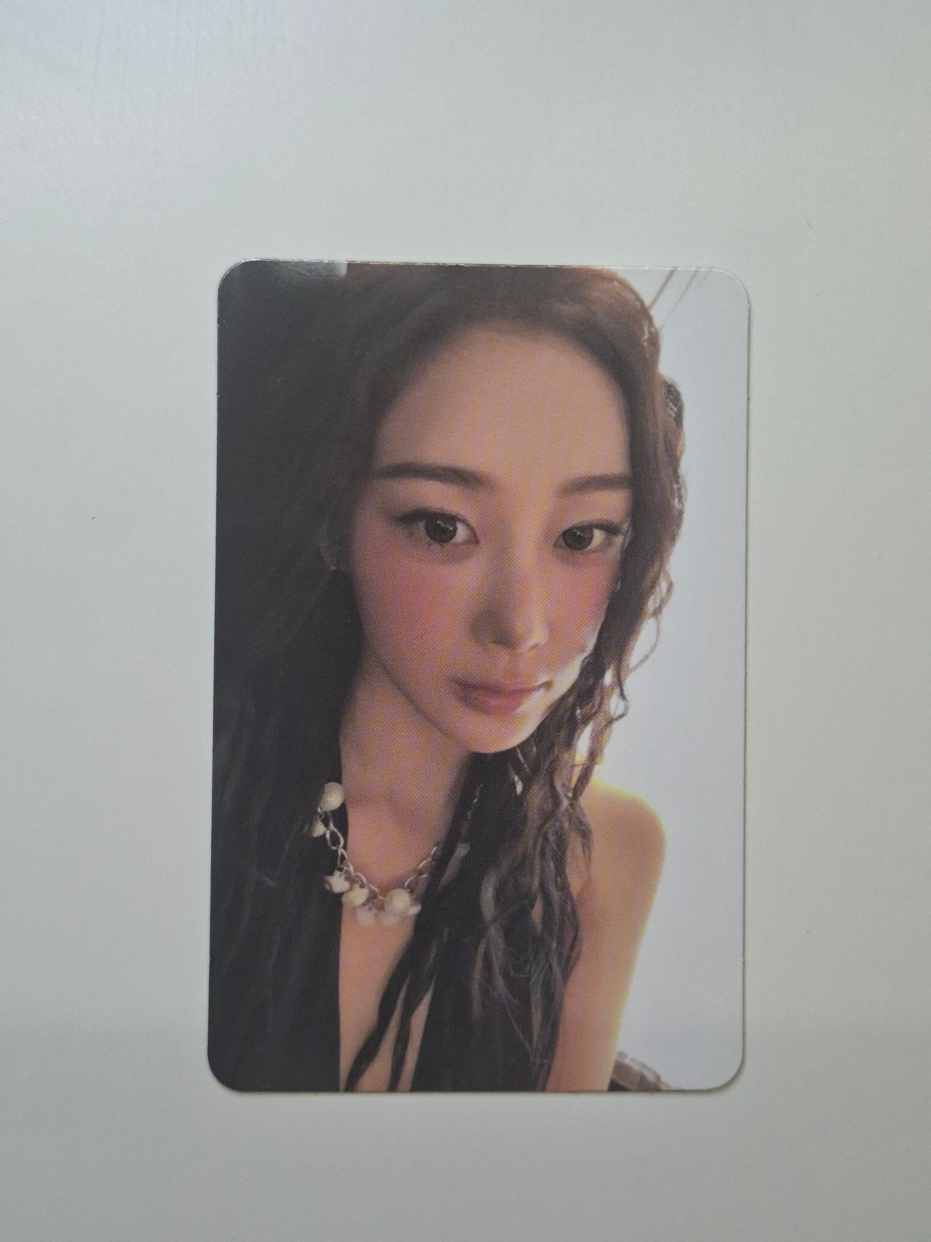 Aespa Rich Man Album Photocard