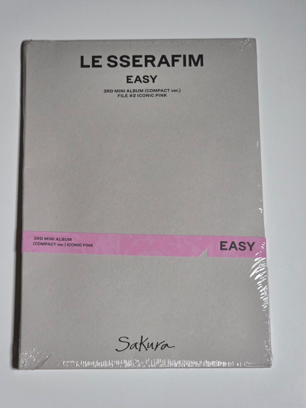 Lesserafim Easy Album Compact Version
