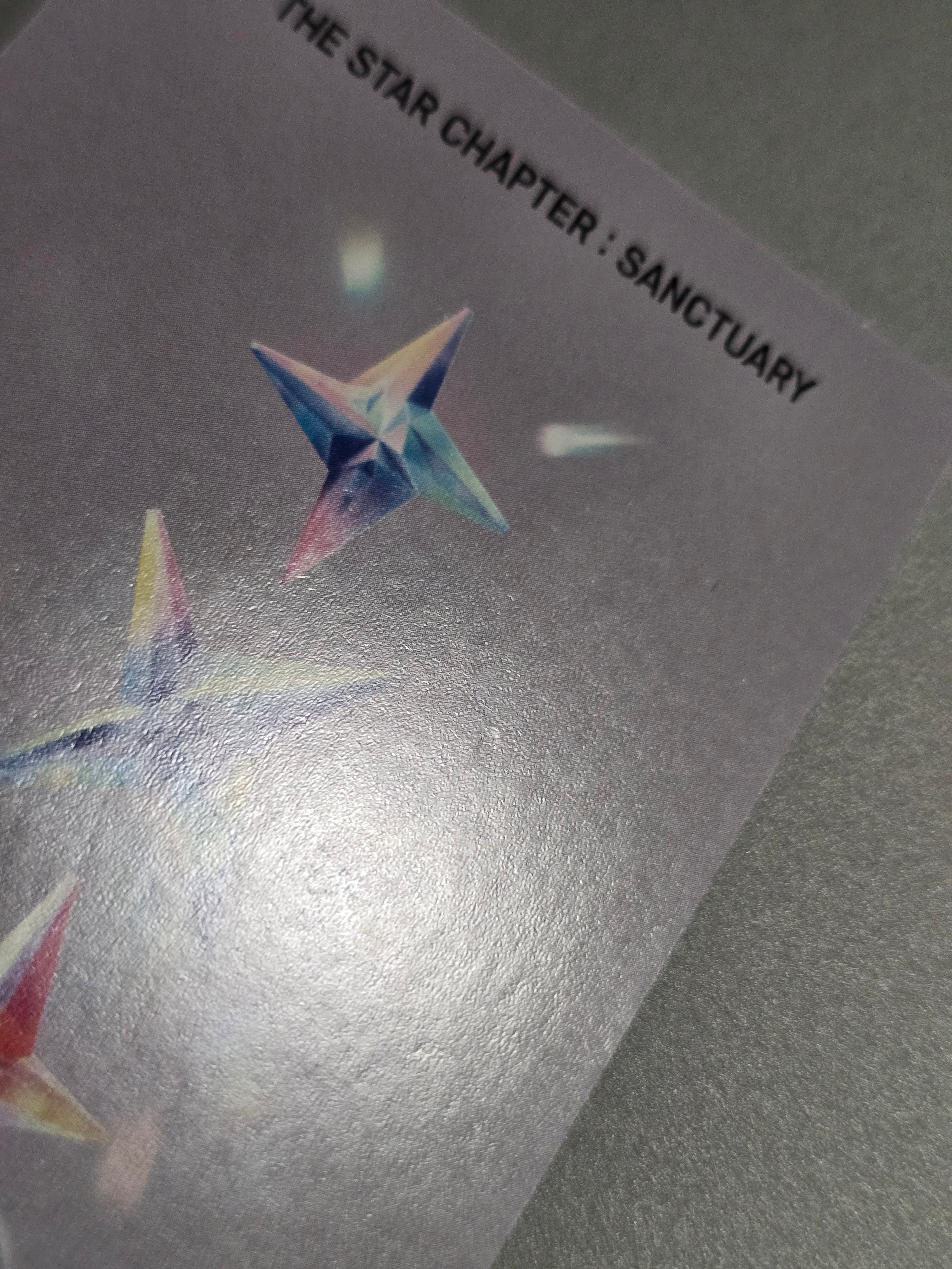 TXT Sanctuary Album Photocard Weverse Version
