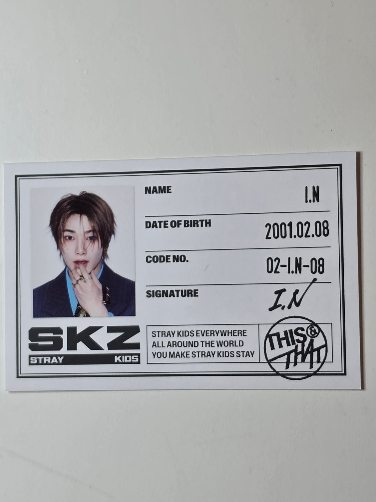 Stray Kids This & That ID Cards