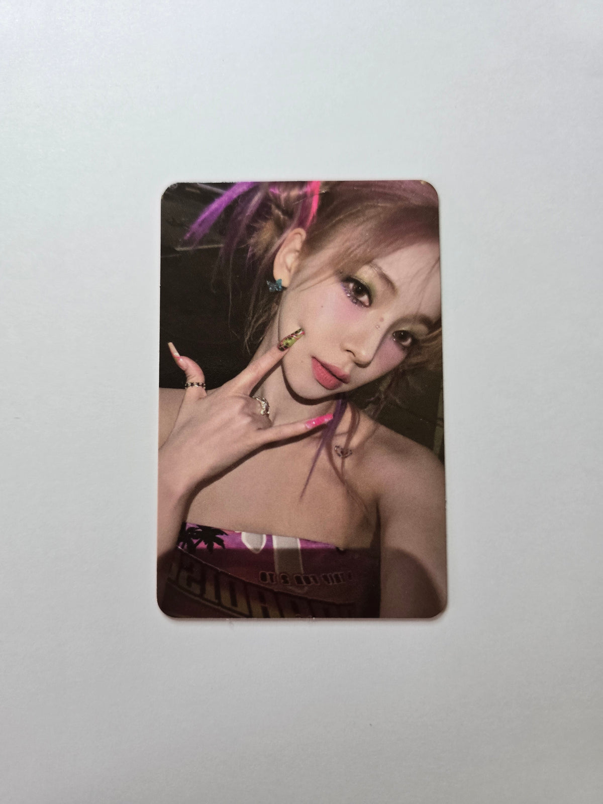 Aespa My World Album Photocard