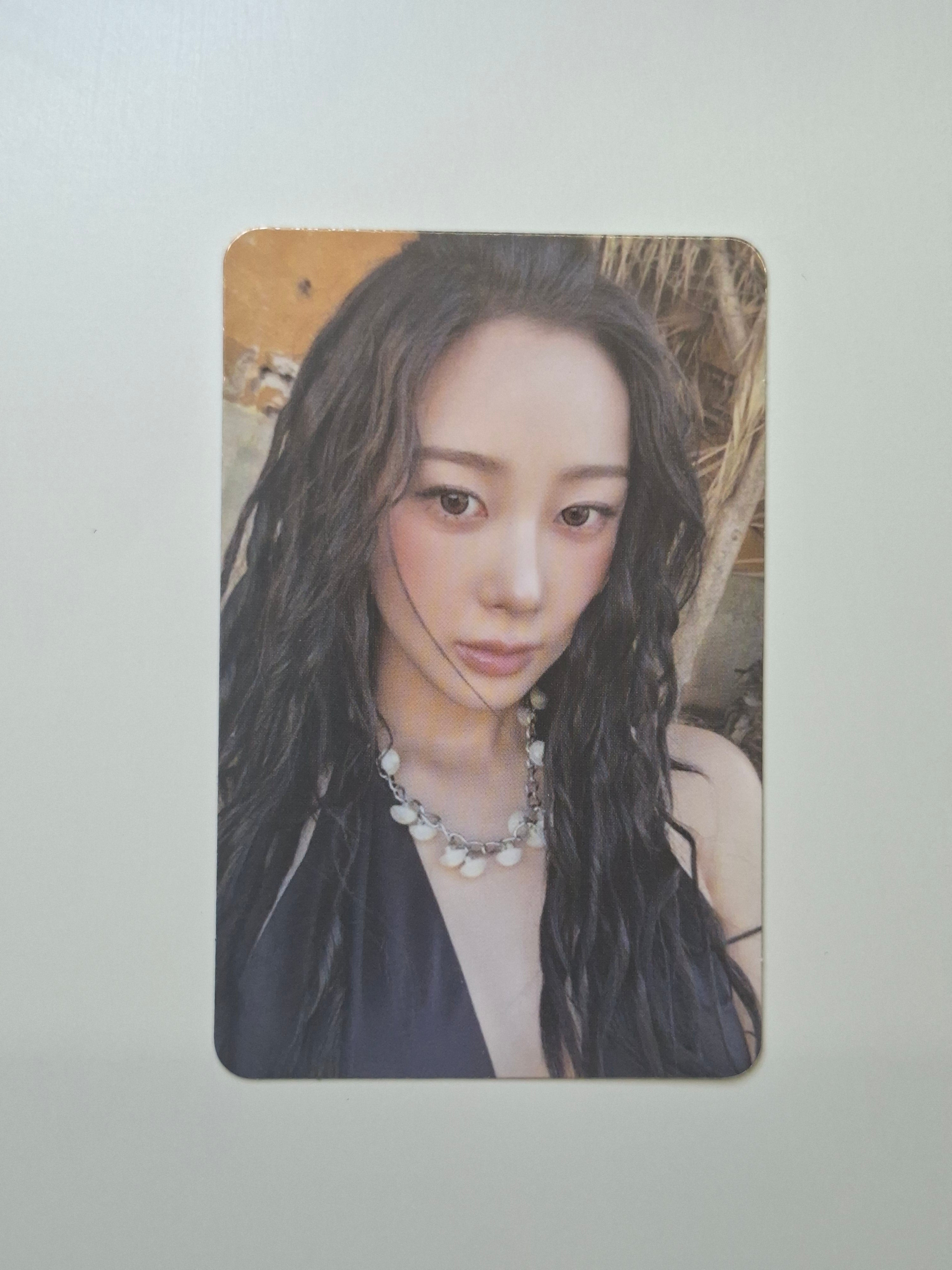 Aespa Rich Man Album Photocard