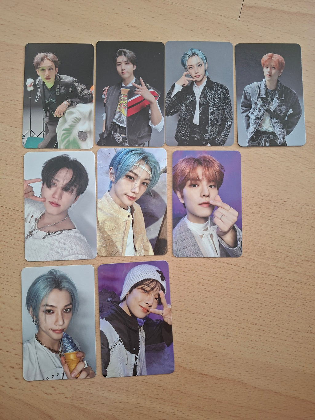 Stray Kids Rockstar Album Photocards
