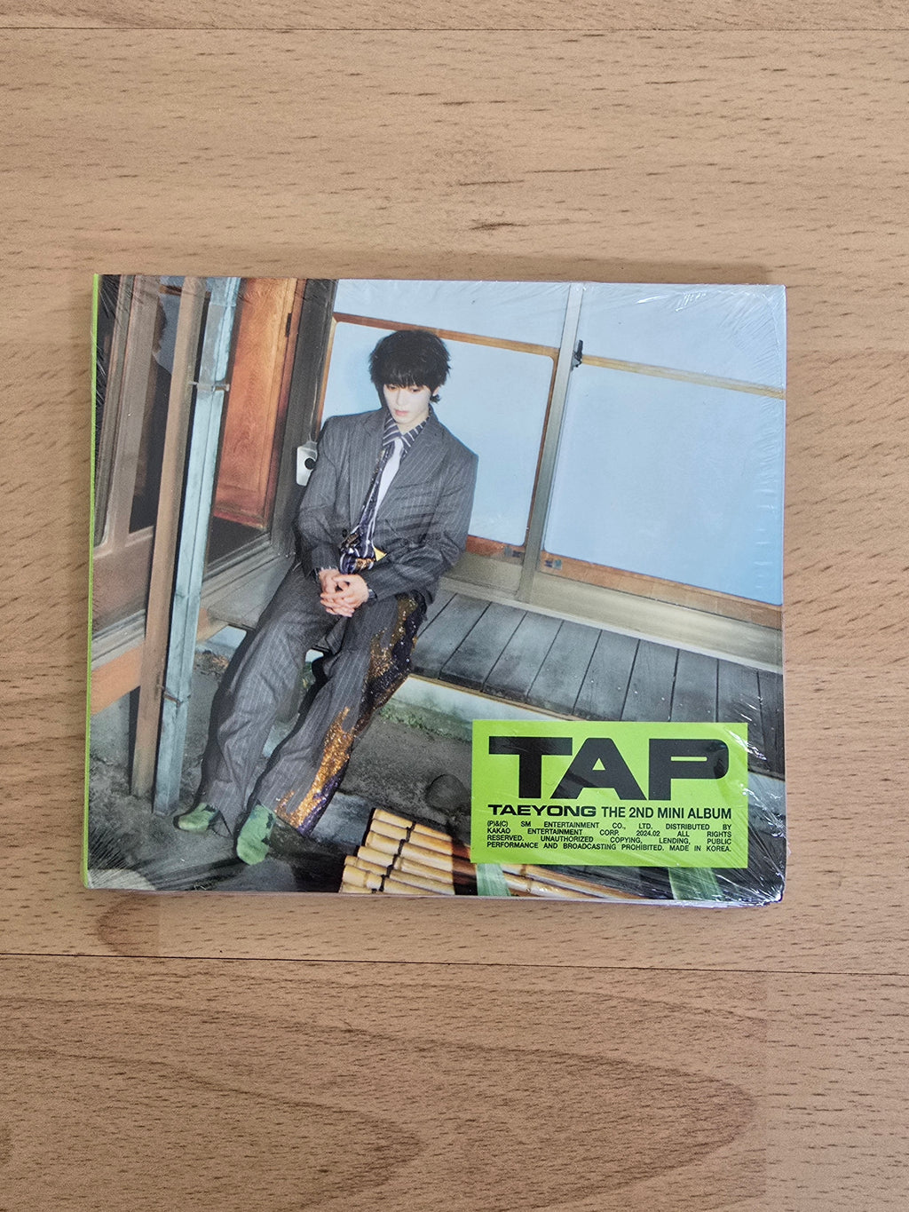 NCT Taeyong Tap Album Digipack