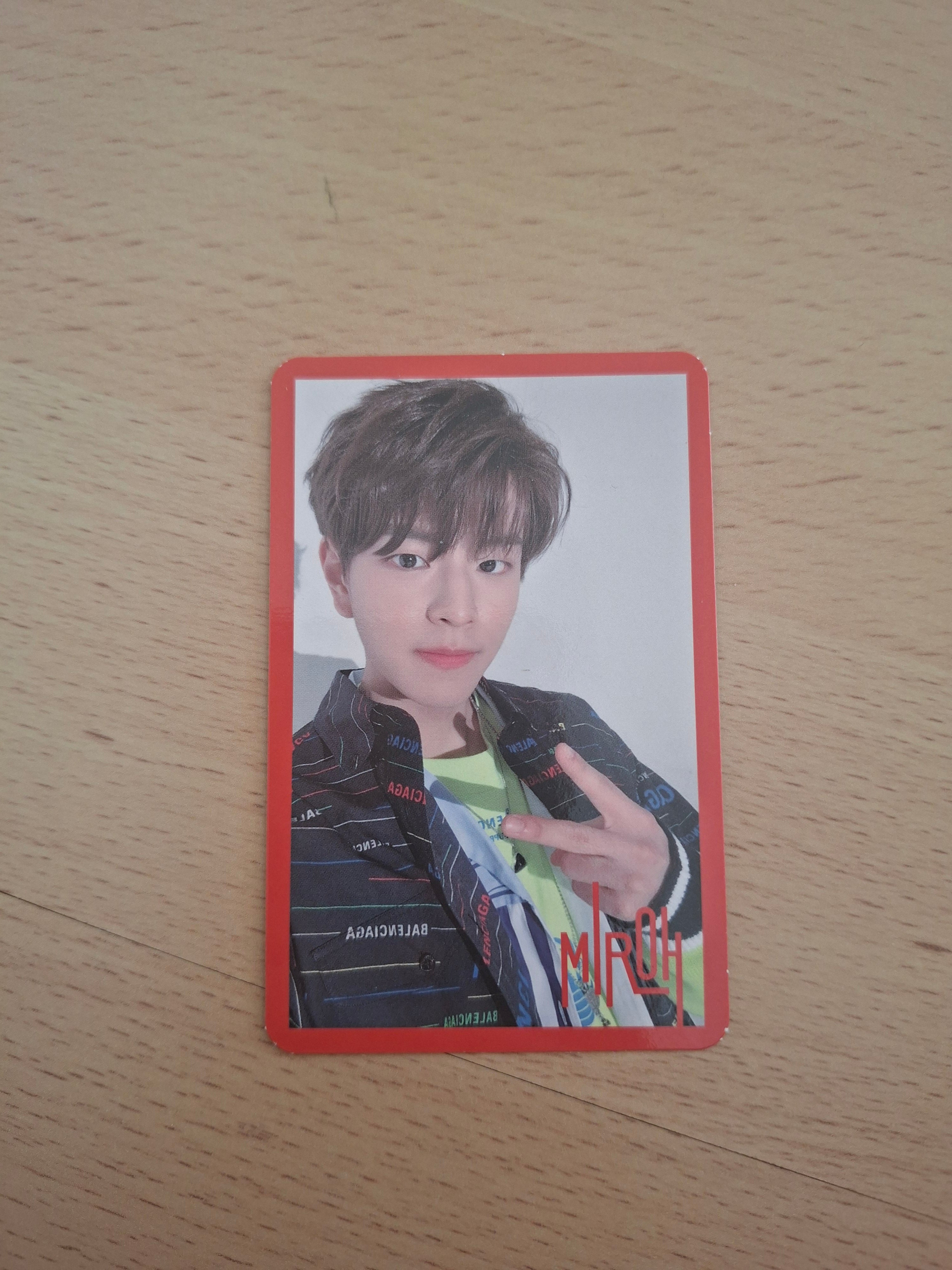 Stray Kids Miroh Album Photocard