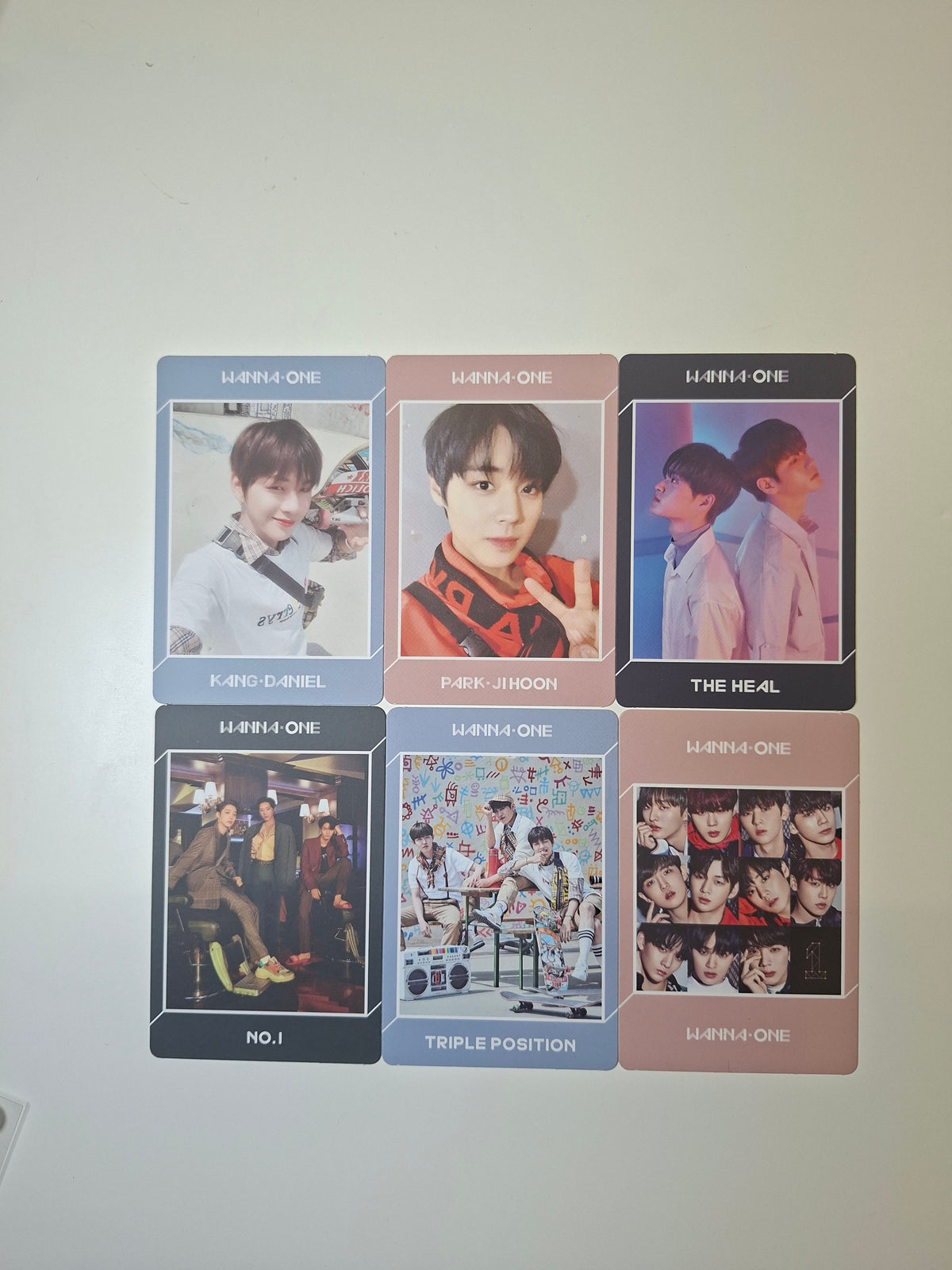 Wanna One Undivided Album Photocard