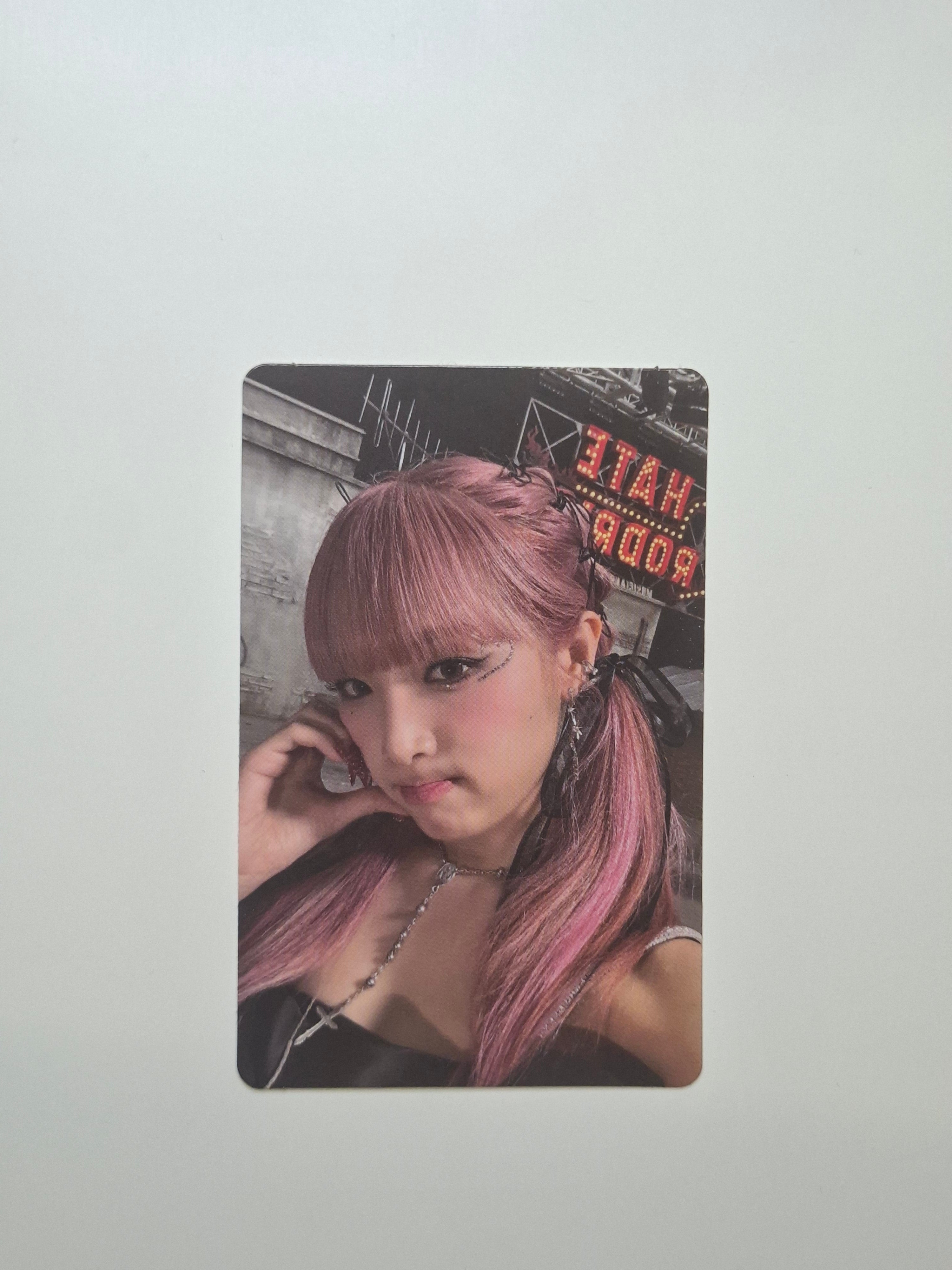 Yena Hate XX Album Photocard