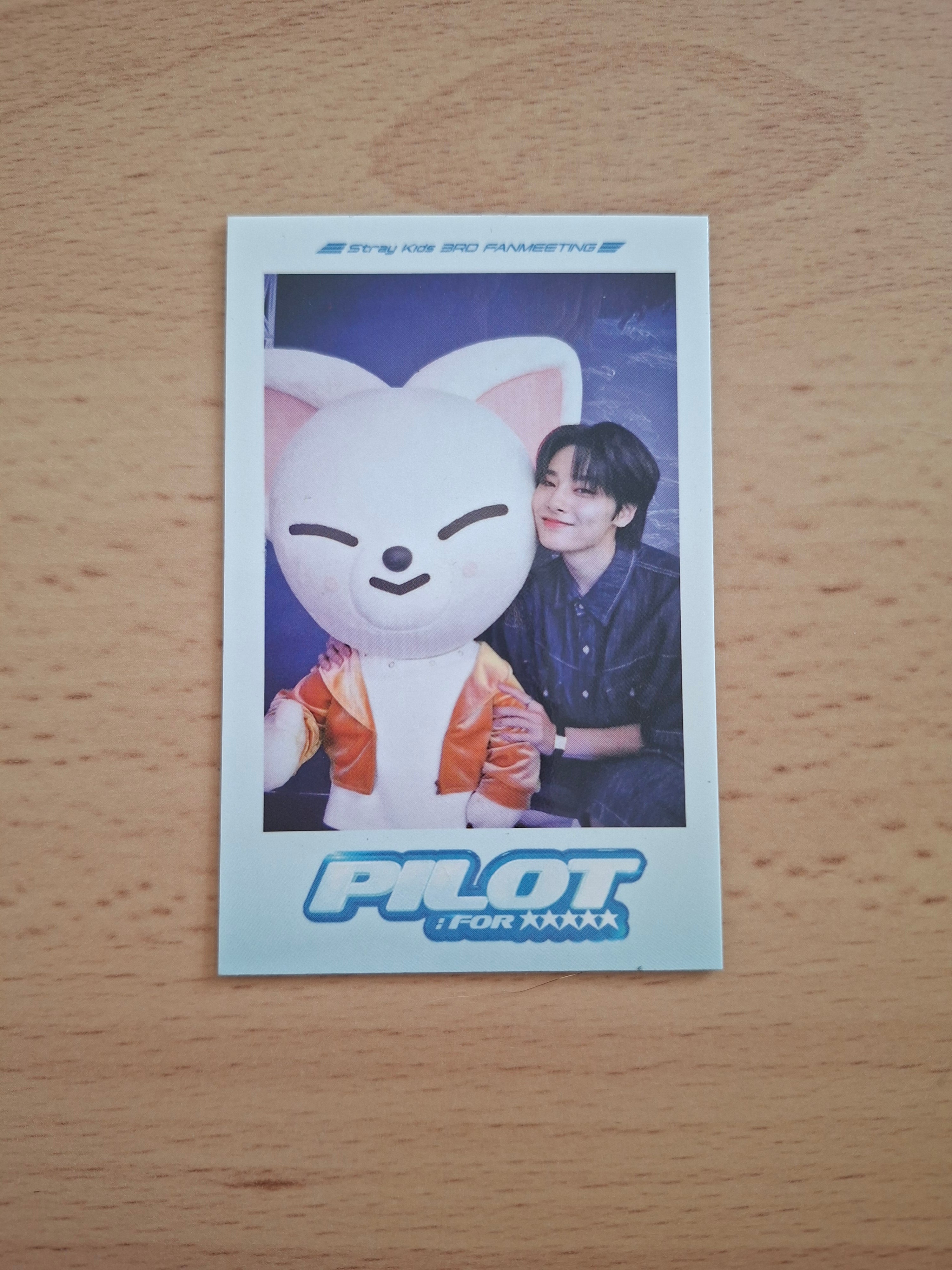 Stray Kids Pilot Merch Photocard